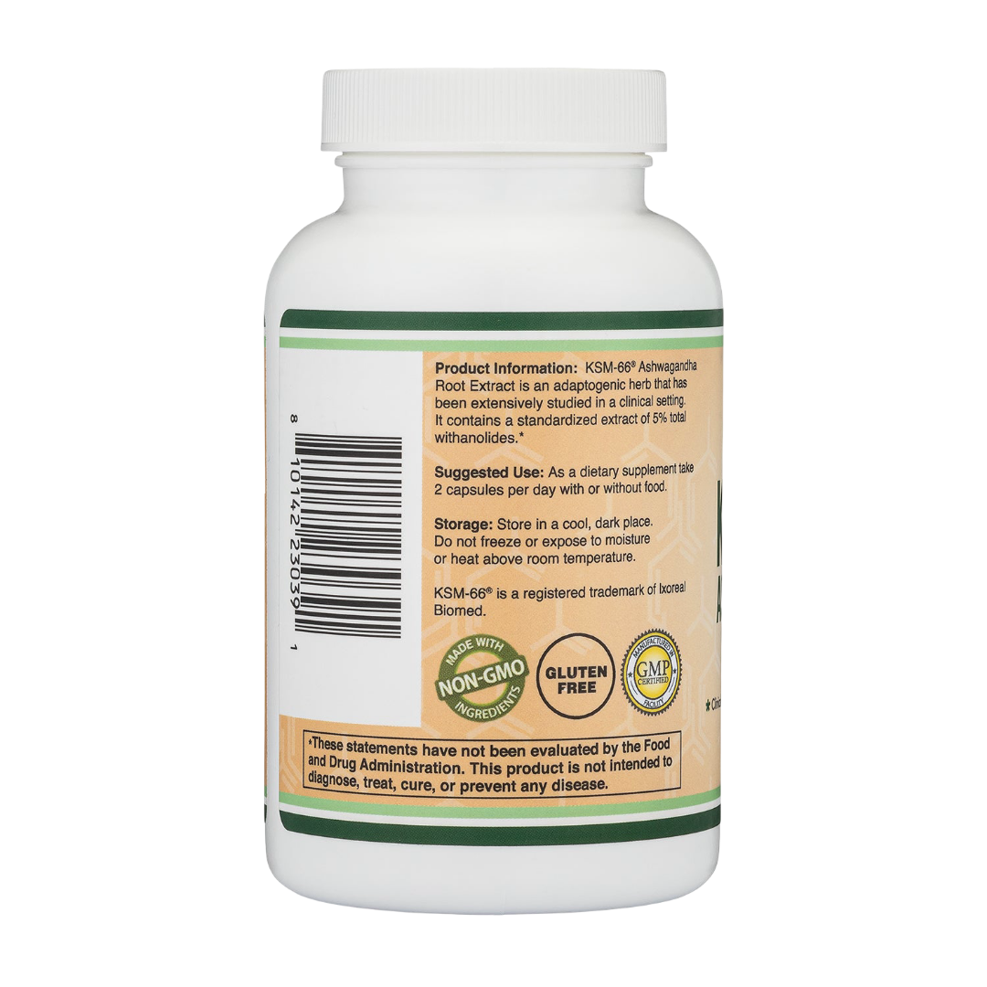 Double Wood - KSM-66 Ashwagandha Supplement