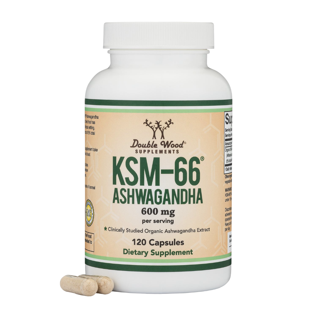 Double Wood - KSM-66 Ashwagandha Supplement