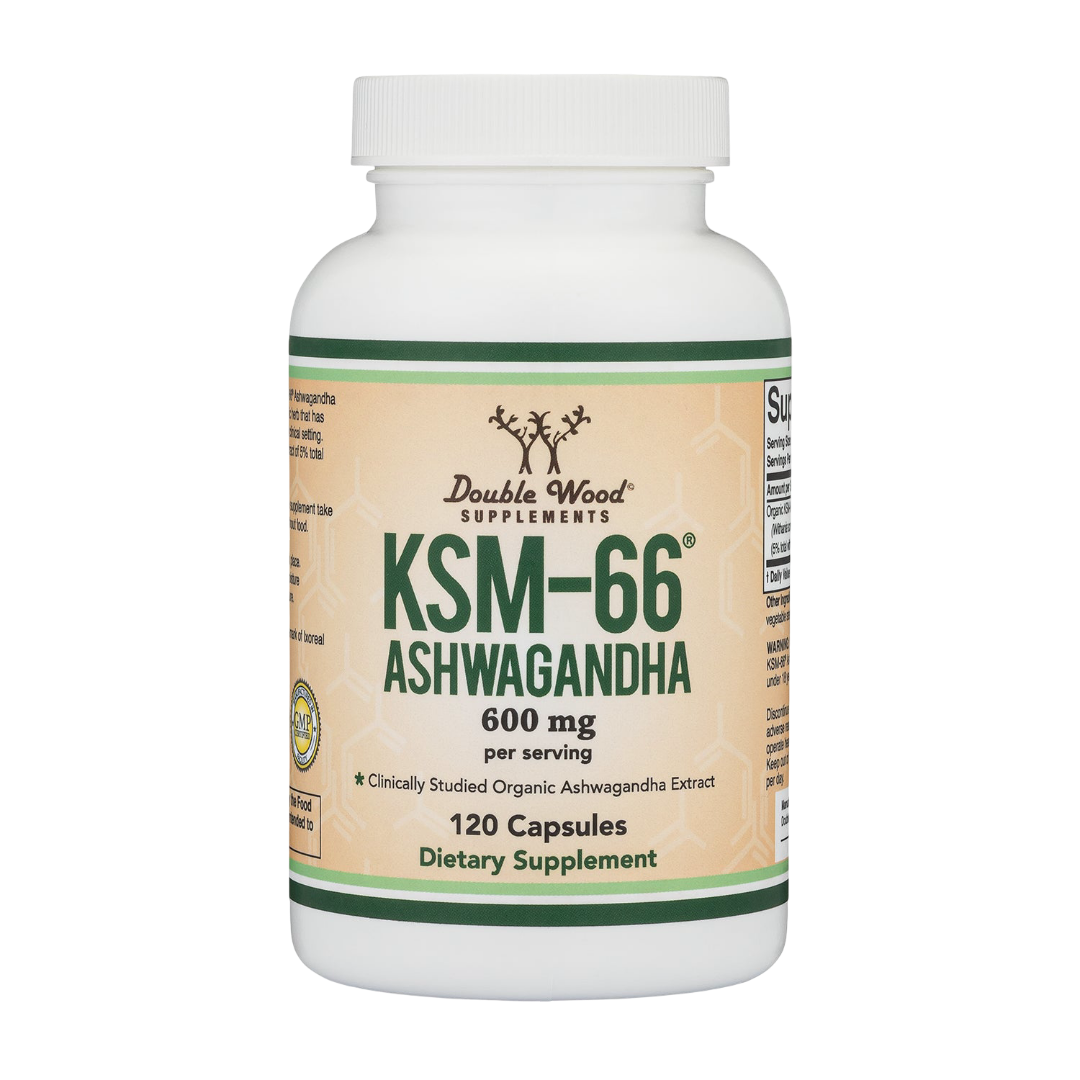 Double Wood - KSM-66 Ashwagandha Supplement