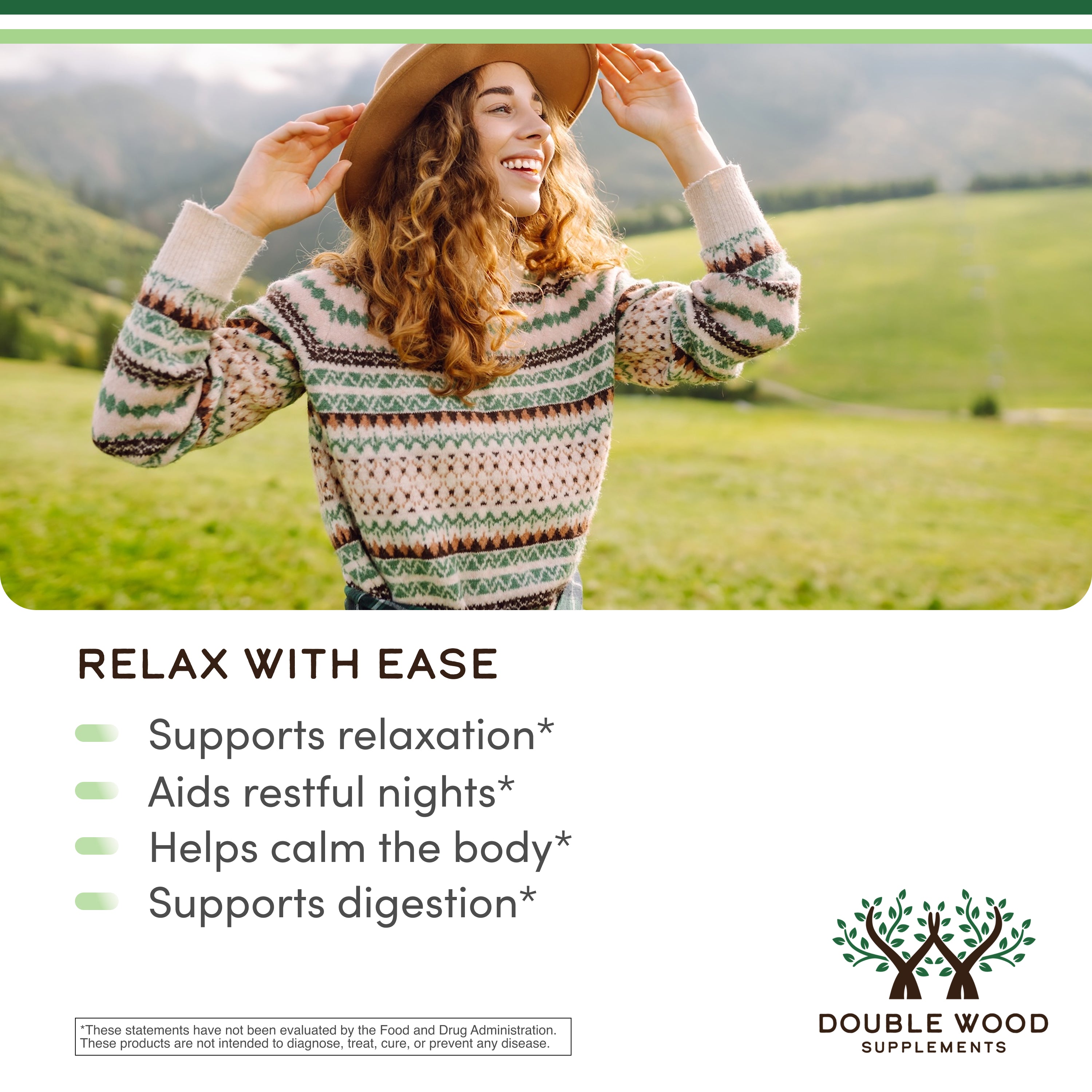 Double Wood - Lemon Balm Supplement
