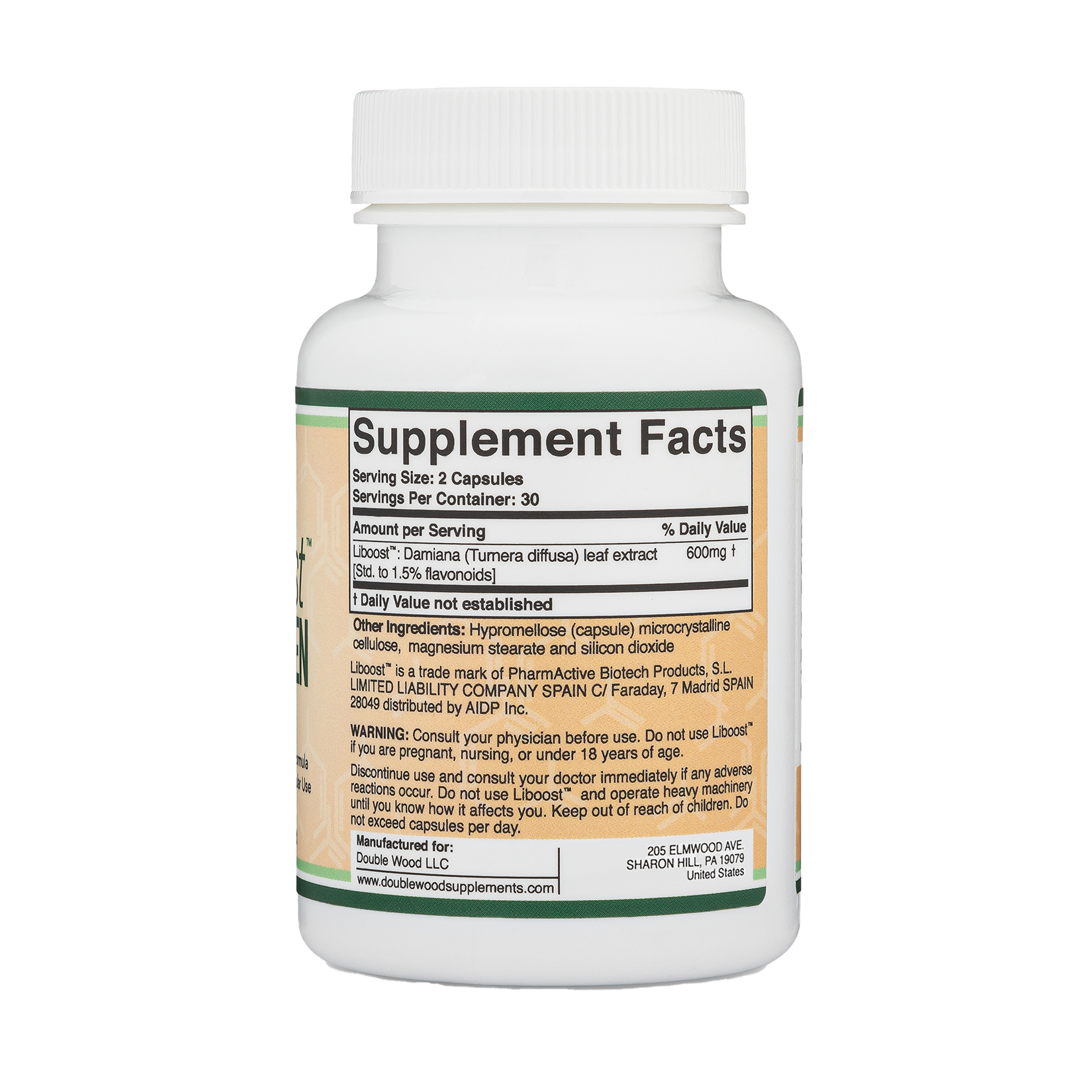 Double Bois - Liboost - 60 gélules de 300 mg