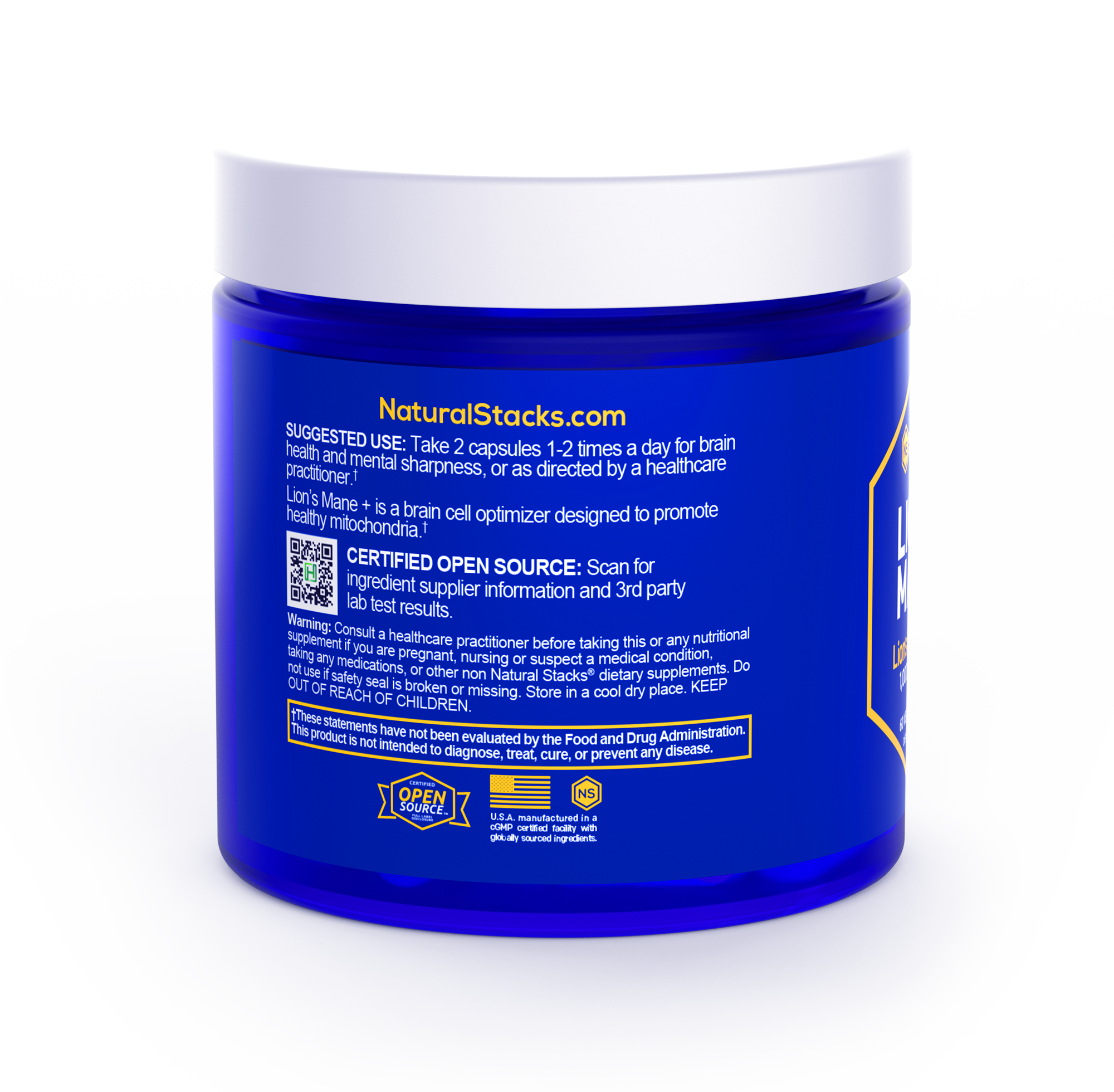 Natural Stacks - Lion's Mane+