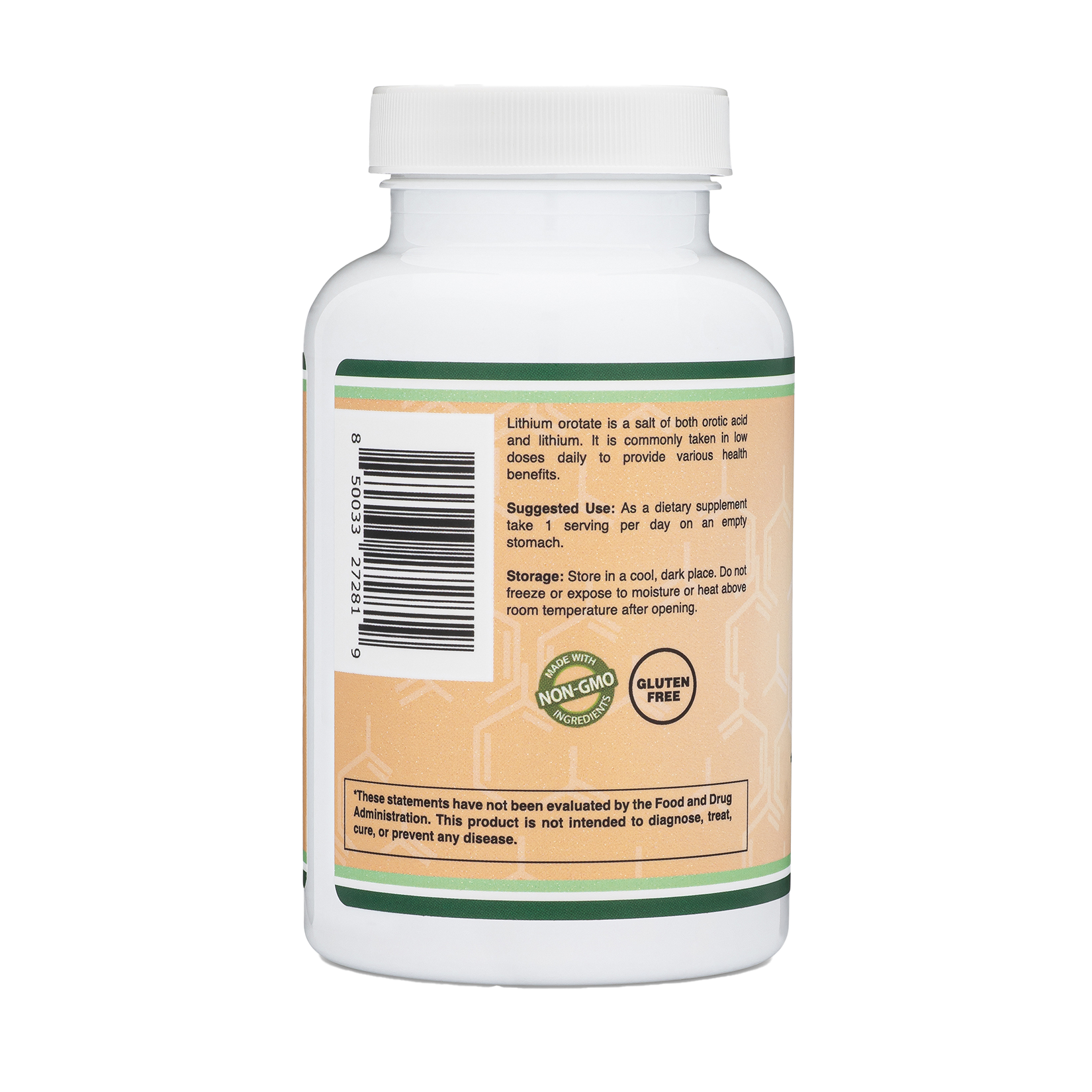 Double Bois - Orotate de Lithium - 210 gélules de 5 mg