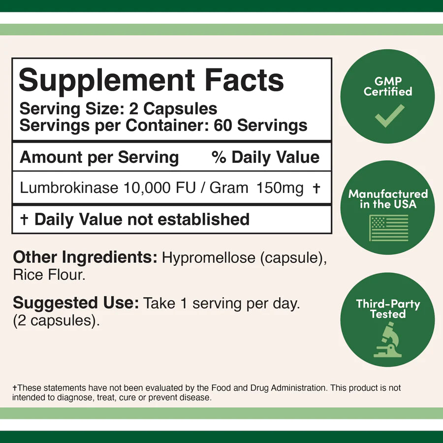 Double Wood - Lumbrokinase