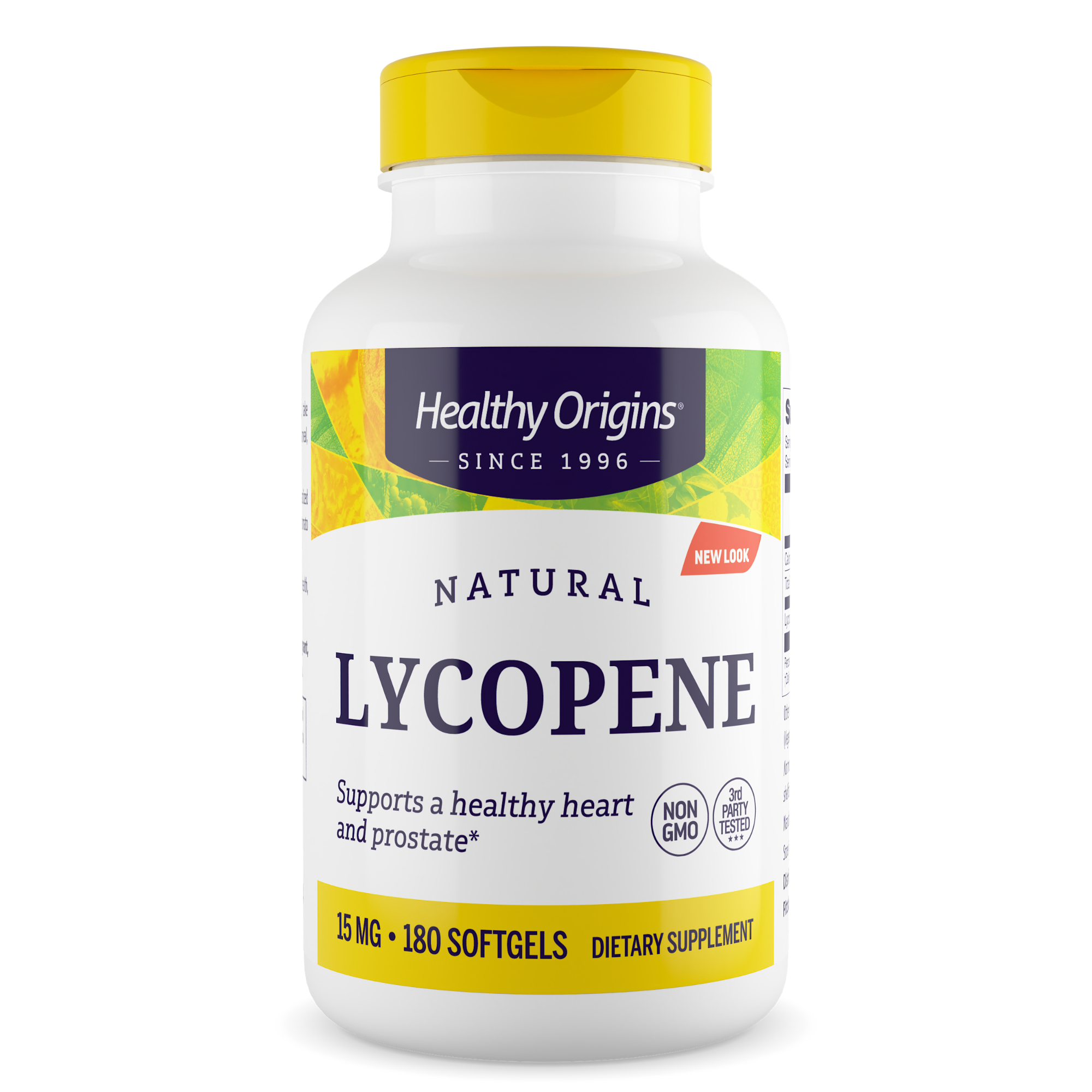 Healthy Origins - Lyc-O-Mato (Lycopène + Huile d'Olive) 15mg