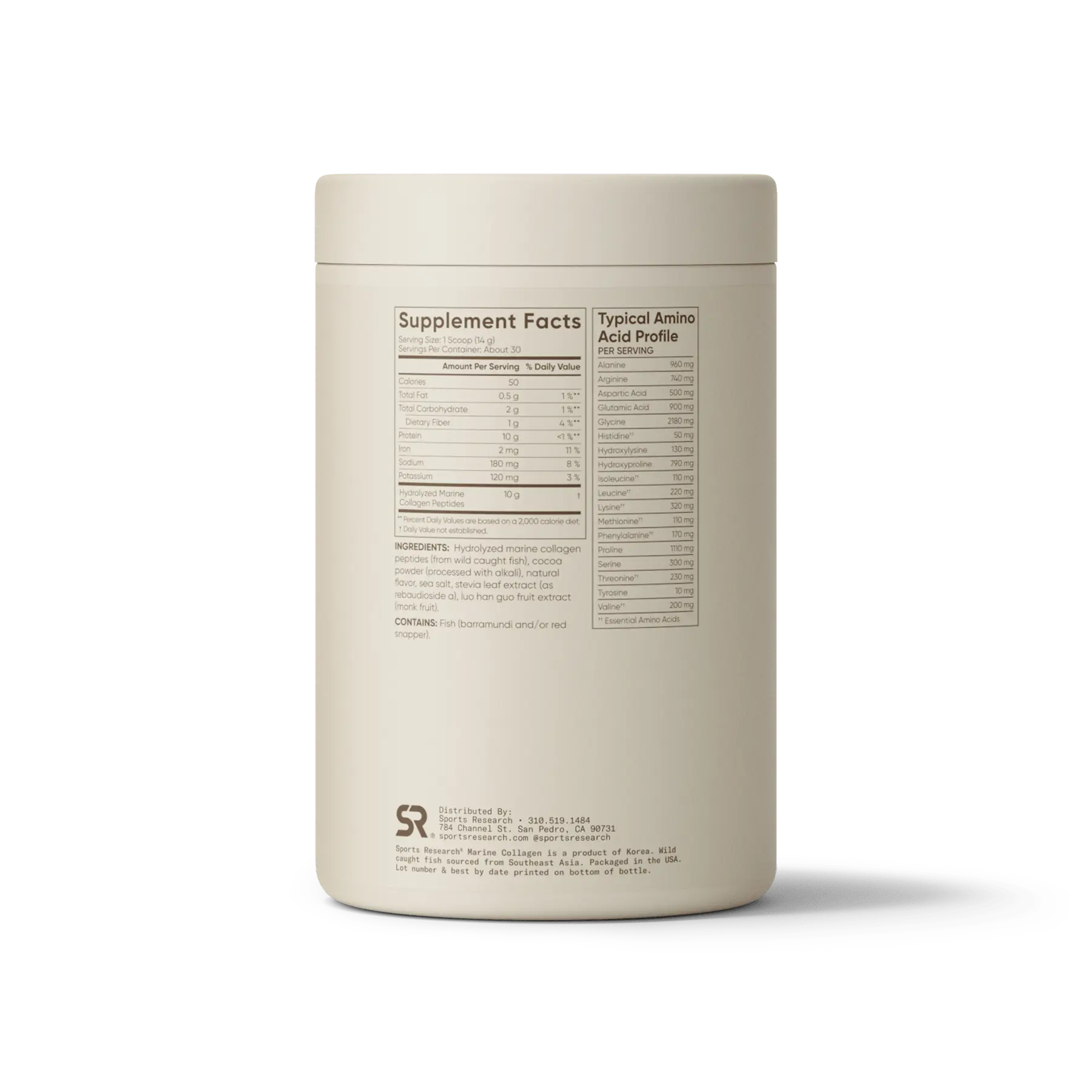 Sports Research - Marine Collagen Peptides