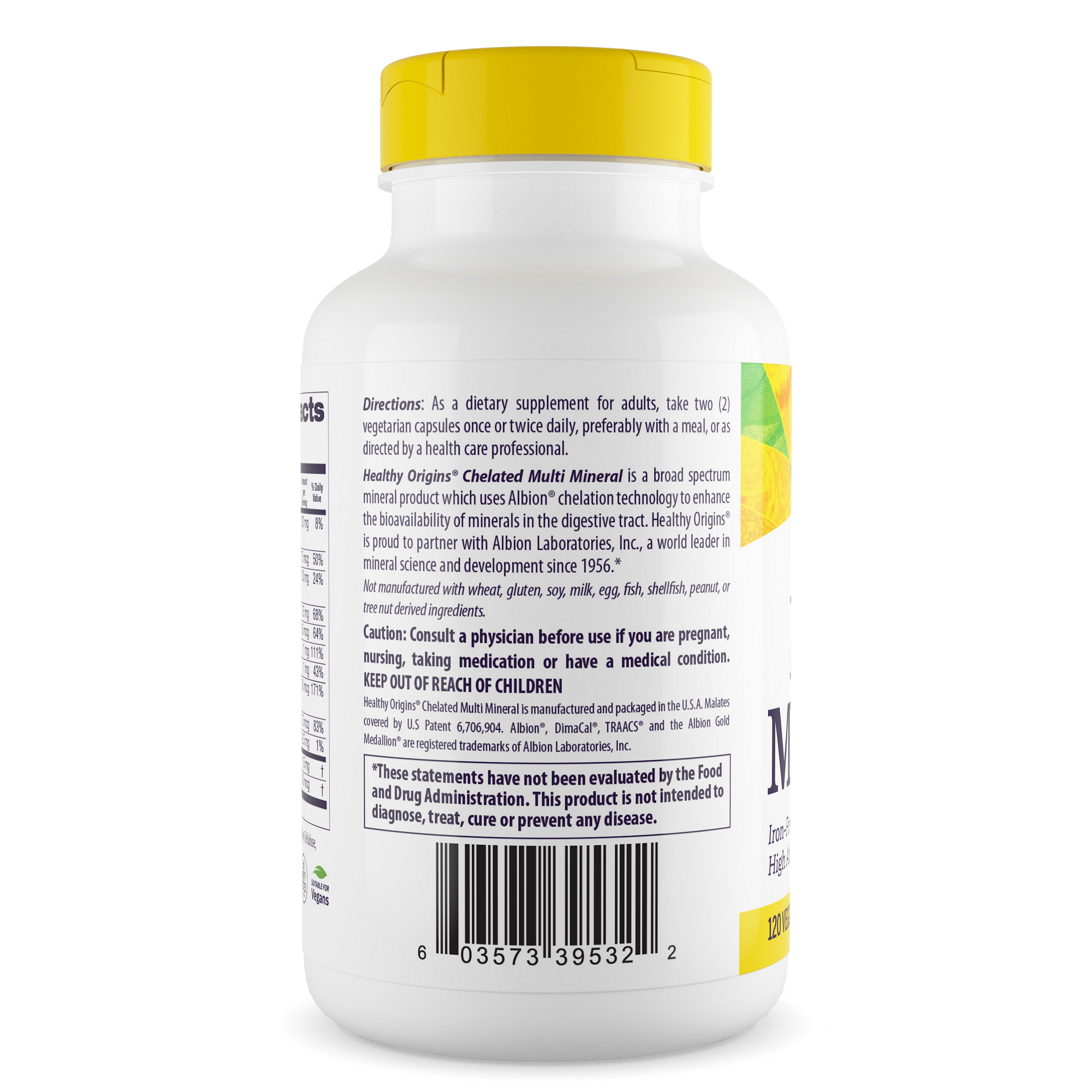 Healthy Origins - Multi Minéral - Chélaté, 120 VCaps