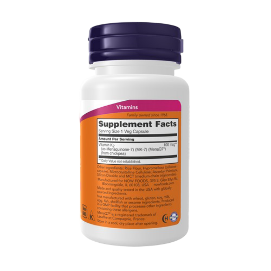 Now - MK-7 Vitamin K-2
