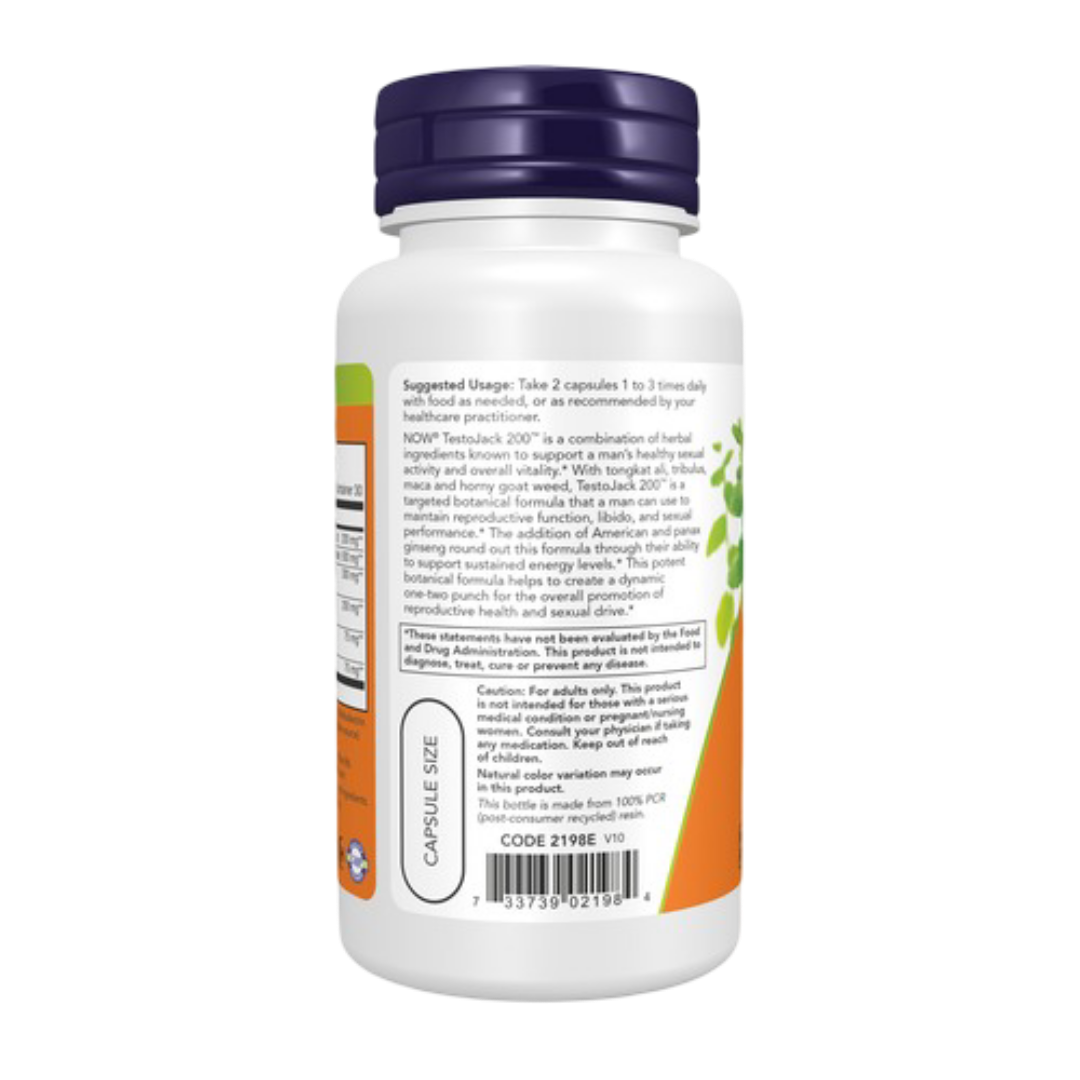 Maintenant - TestoJack 200 Extra Fort, 60 capsules végétales