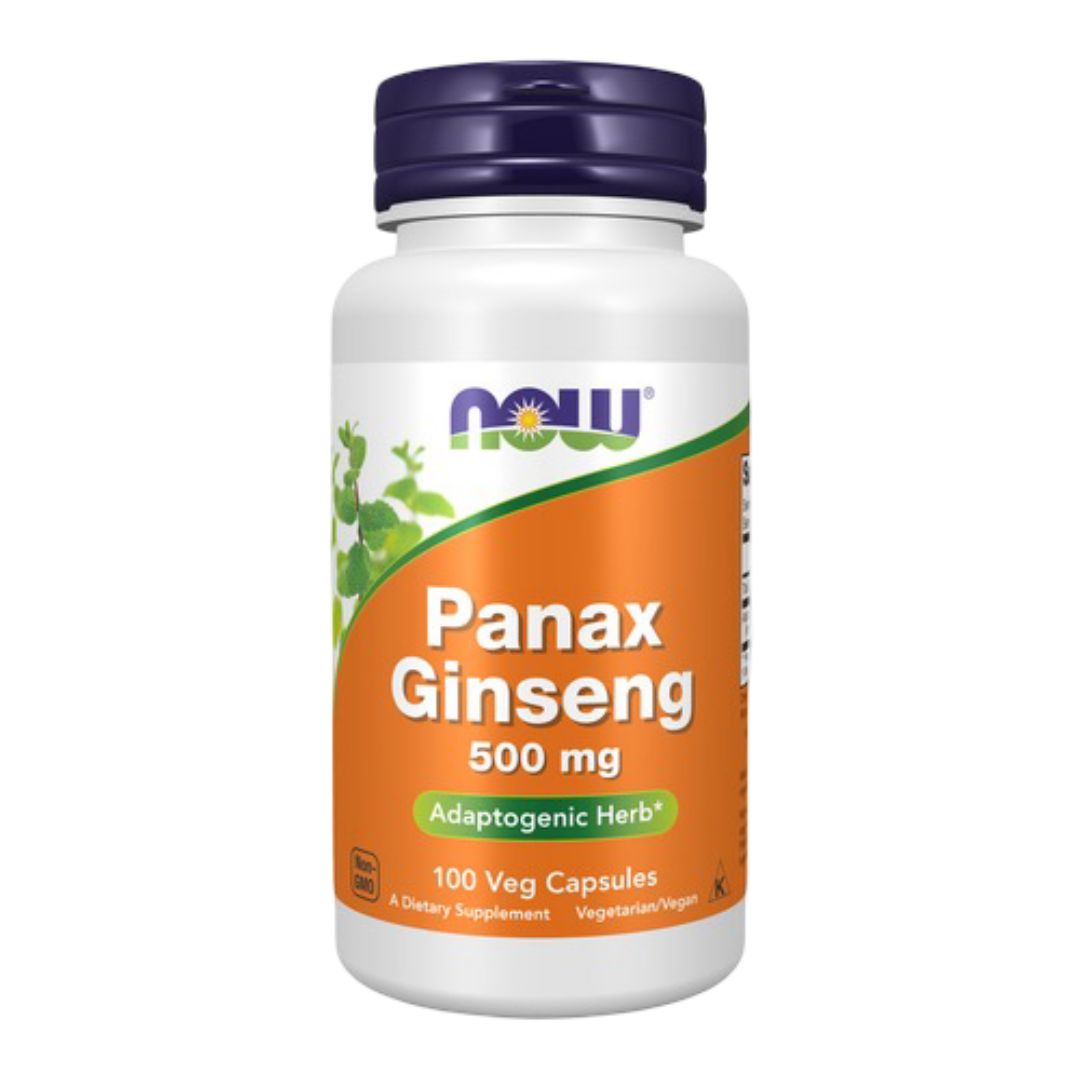 Maintenant - Panax Ginseng 500 mg Capsules Végétales