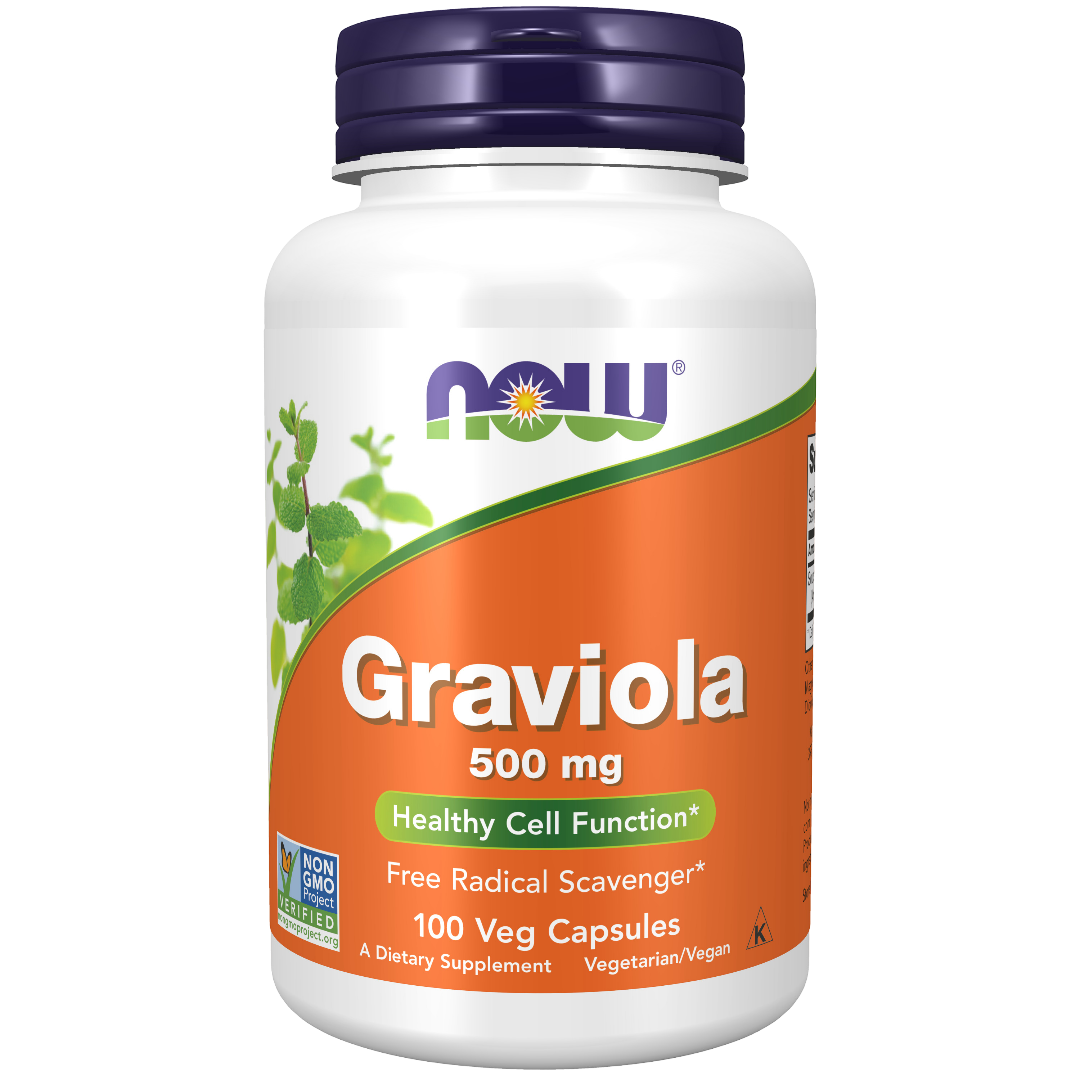 Maintenant - Graviola 500 mg, 100 gélules végétales