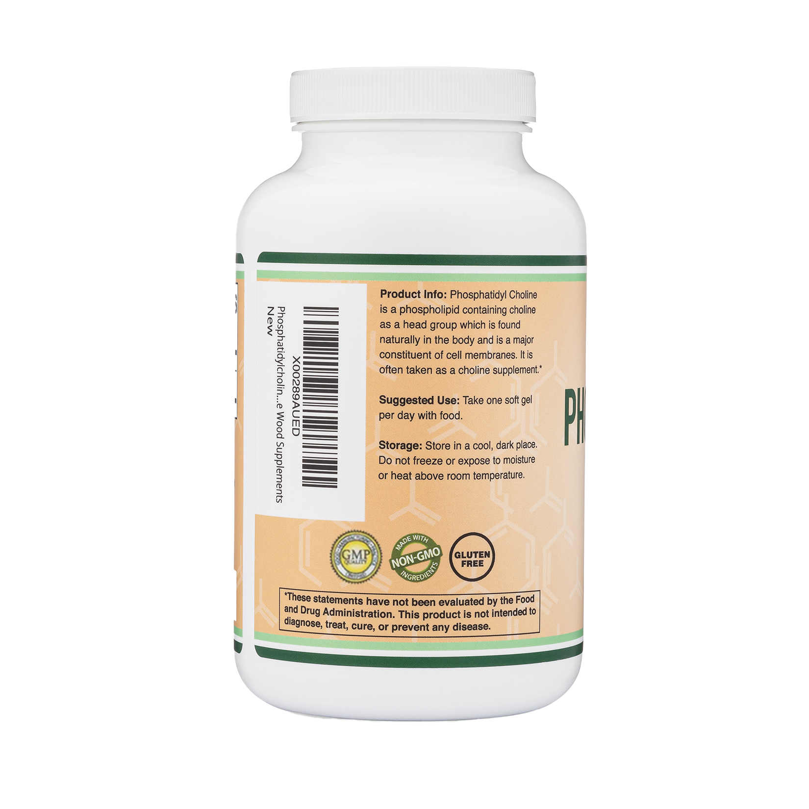 Double Wood - Phosphatidylcholine - 210 x 1200 mg gélules