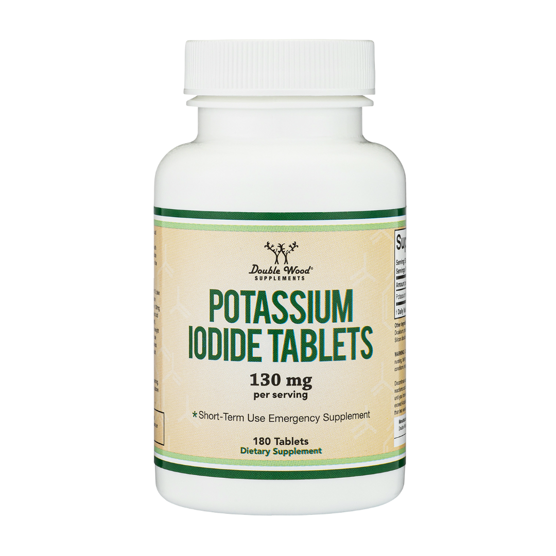 Double Wood - Iodure de potassium - Comprimés 180 x 65 mg