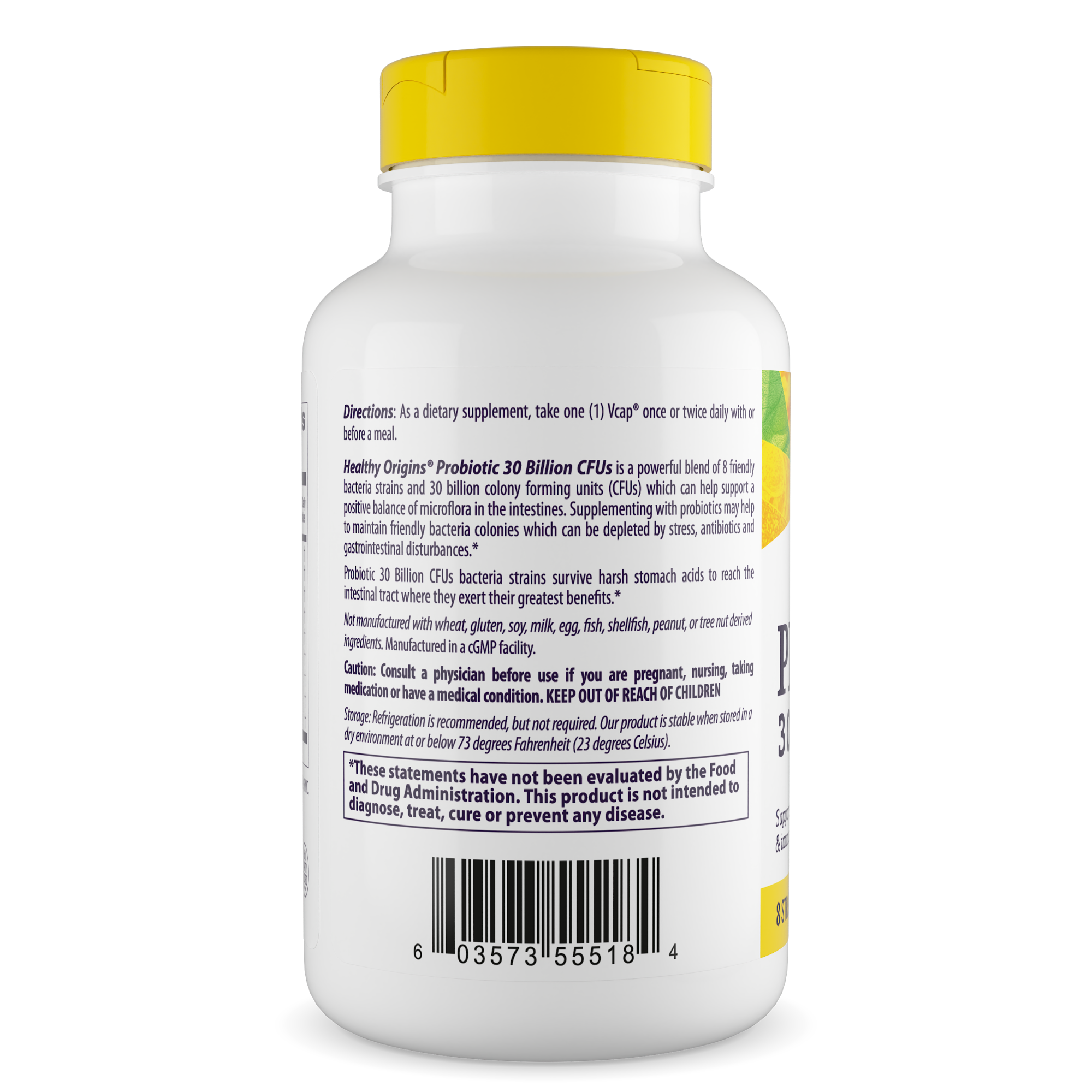 Healthy Origins - Probiotique 30 milliards d'UFC (stable)