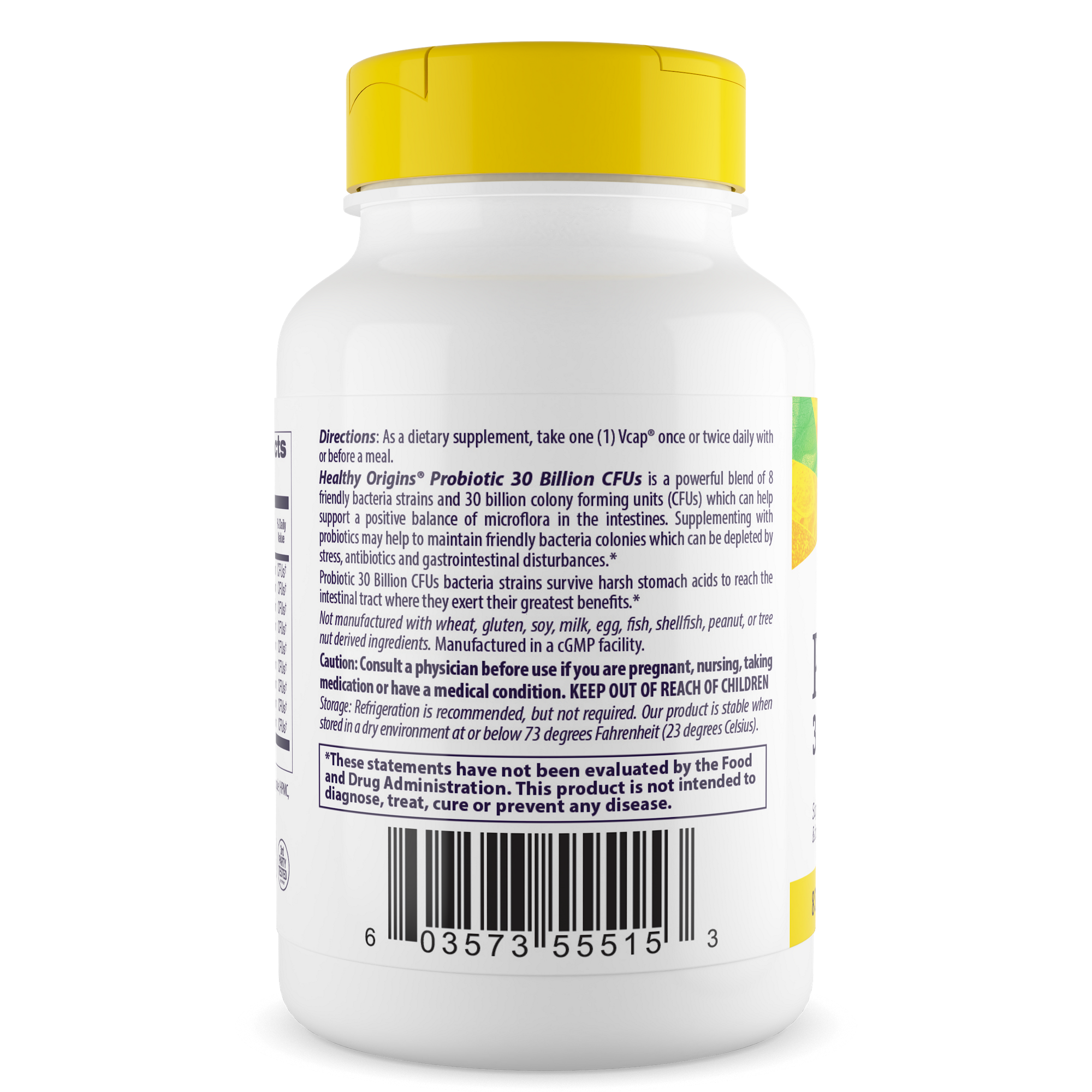 Healthy Origins - Probiotic 30 Billion CFUs (Shelf Stable)