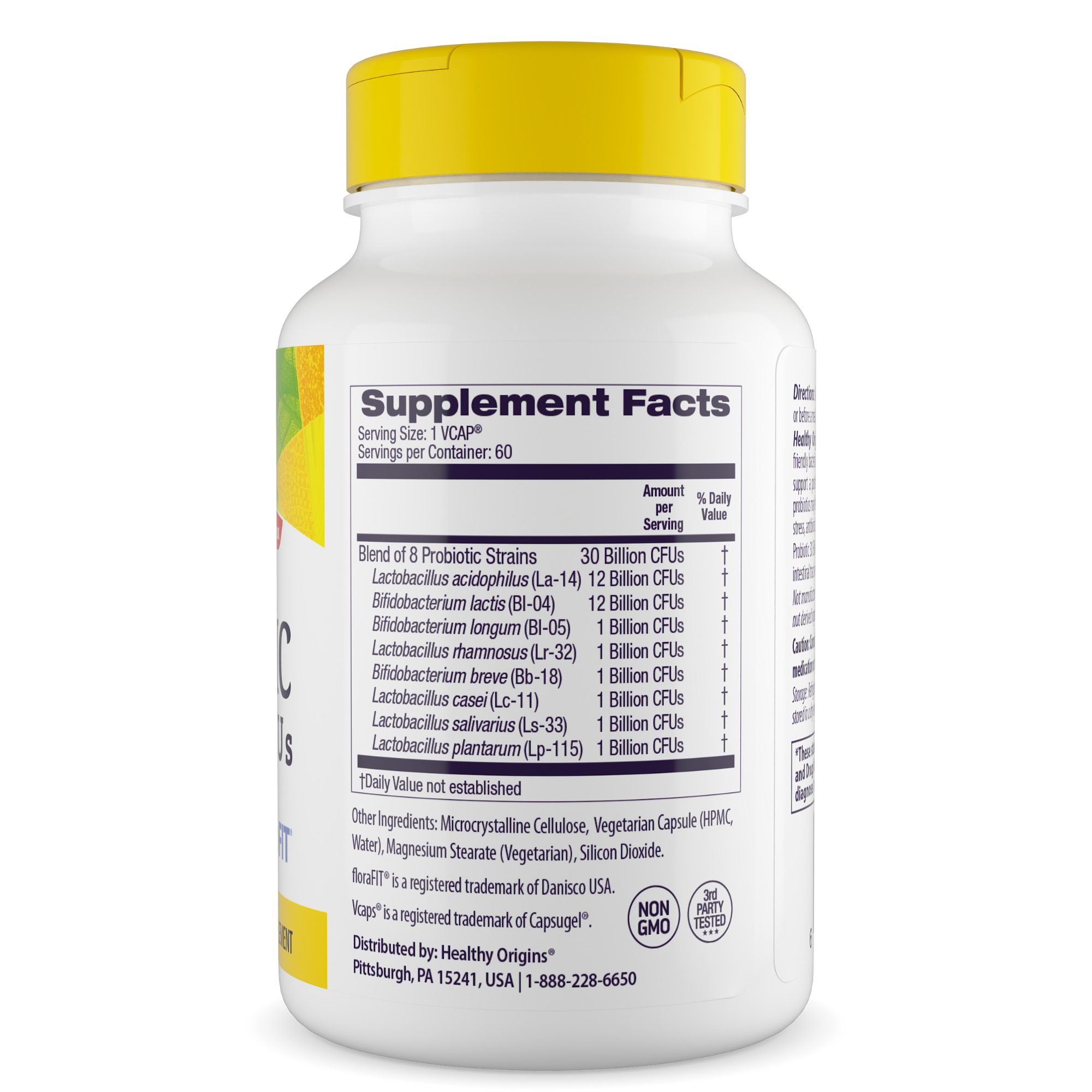 Healthy Origins - Probiotique 30 milliards d'UFC (stable)