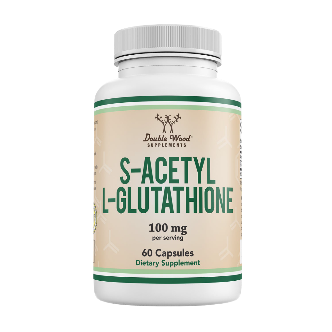 Double Wood - S-Acétyl Glutathion - 60 gélules de 100 mg