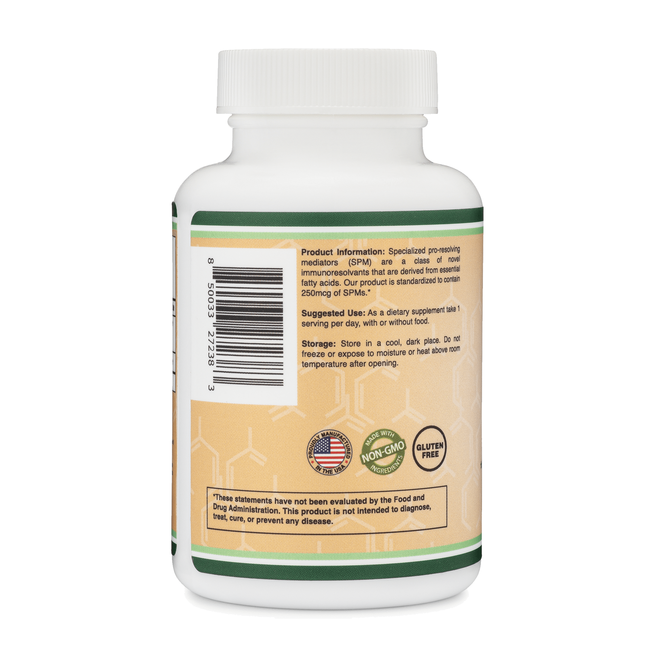 Double Wood - SPM (Pro-Resolving Mediators) - 120 x 500 mg de gélules