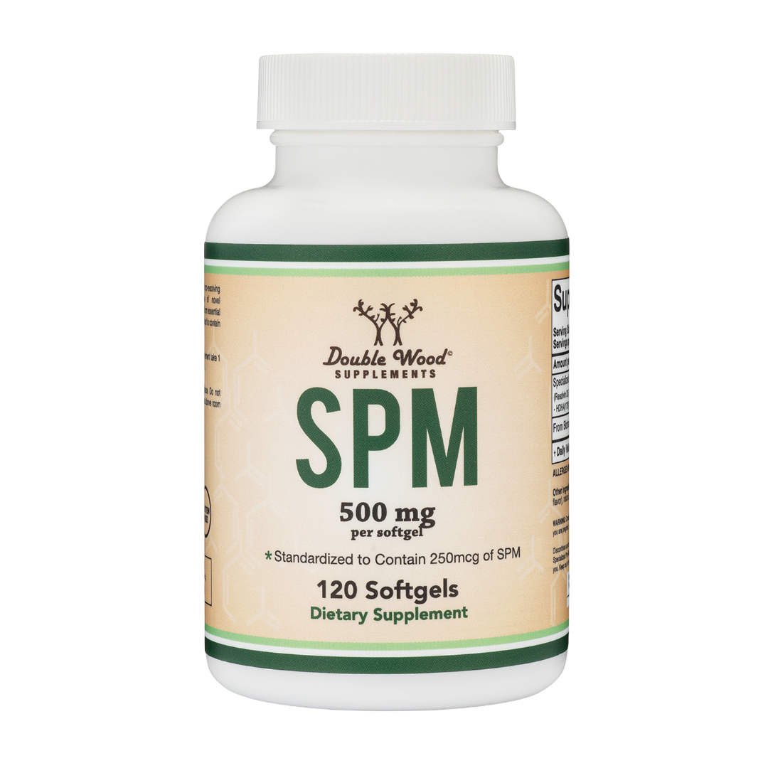 Double Wood - SPM (Pro-Resolving Mediators) - 120 x 500 mg de gélules