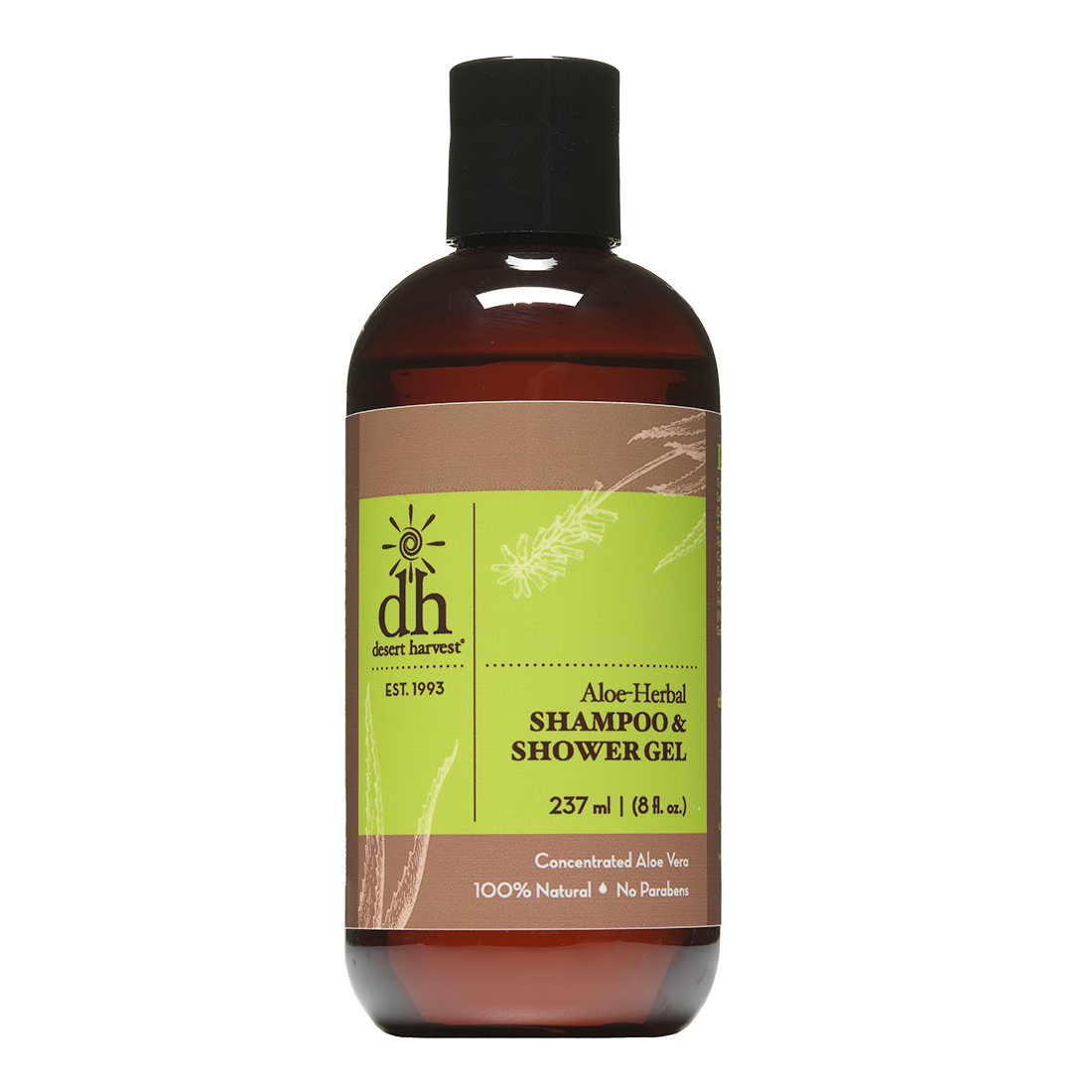Desert Harvest - Shampoing et gel douche à base de plantes à l'aloès 8oz