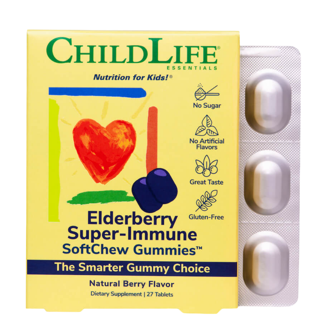 Childlife - Elderberry Super-Immune SoftChew Gummies™