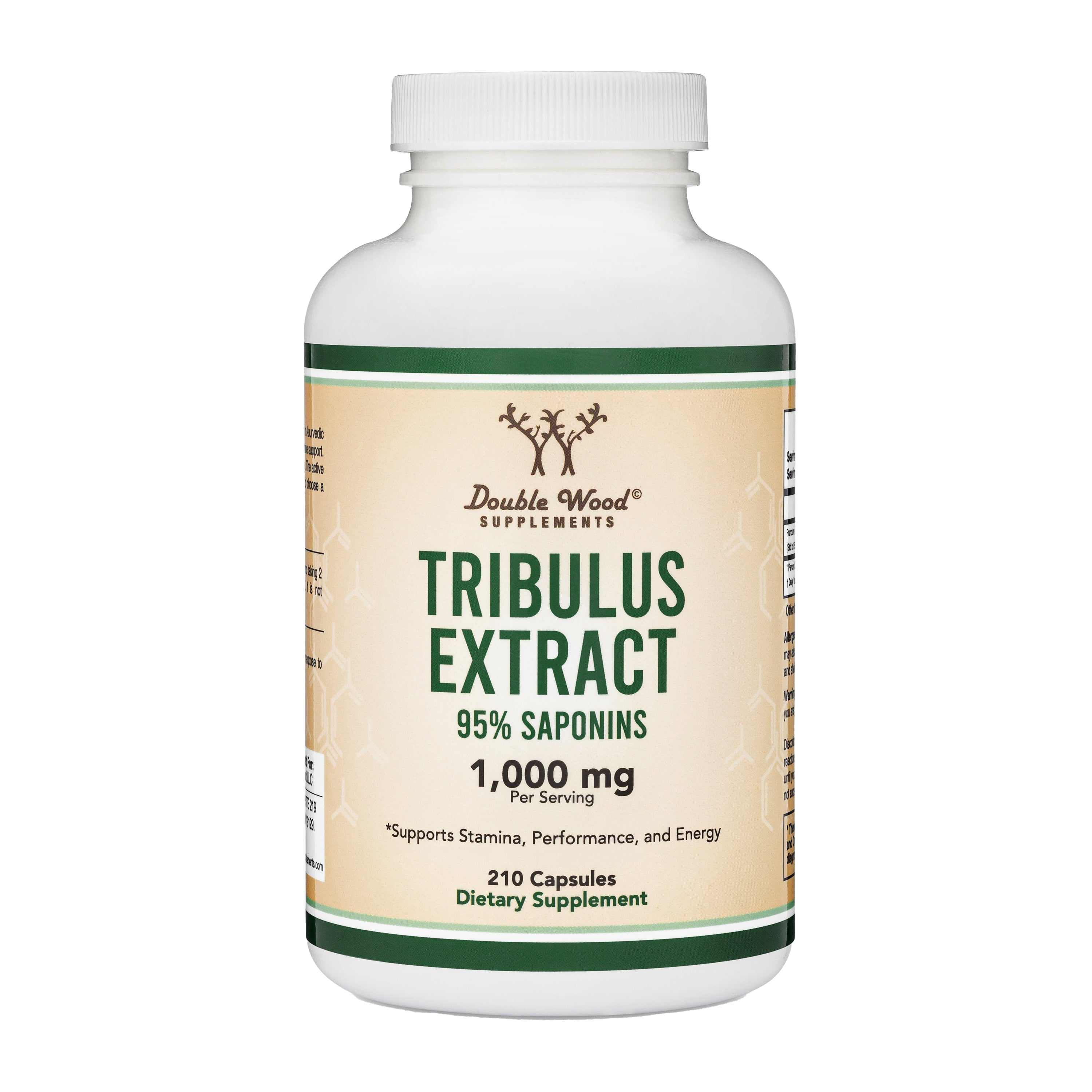 Double Wood - Tribulus Terrestris - Gélules de 210 x 500 mg