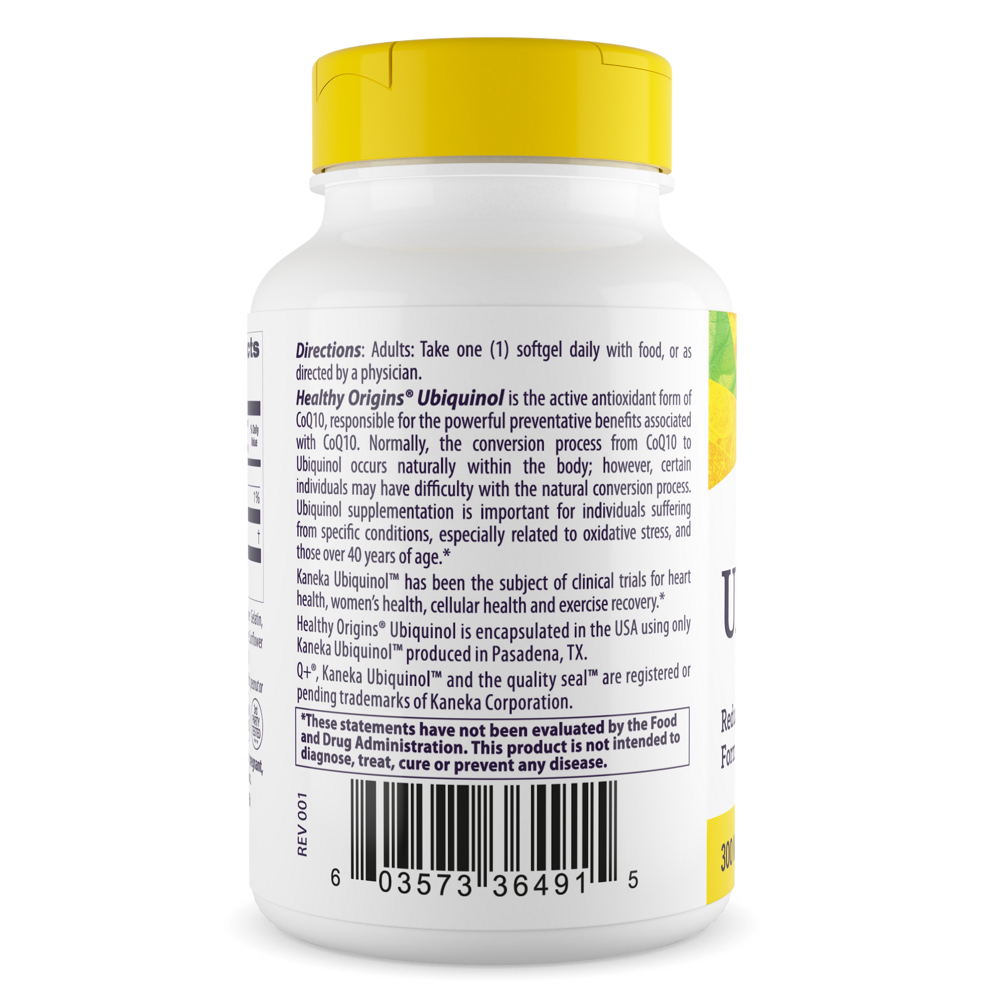 Healthy Origins - Ubiquinol, (Active Form of CoQ10)
