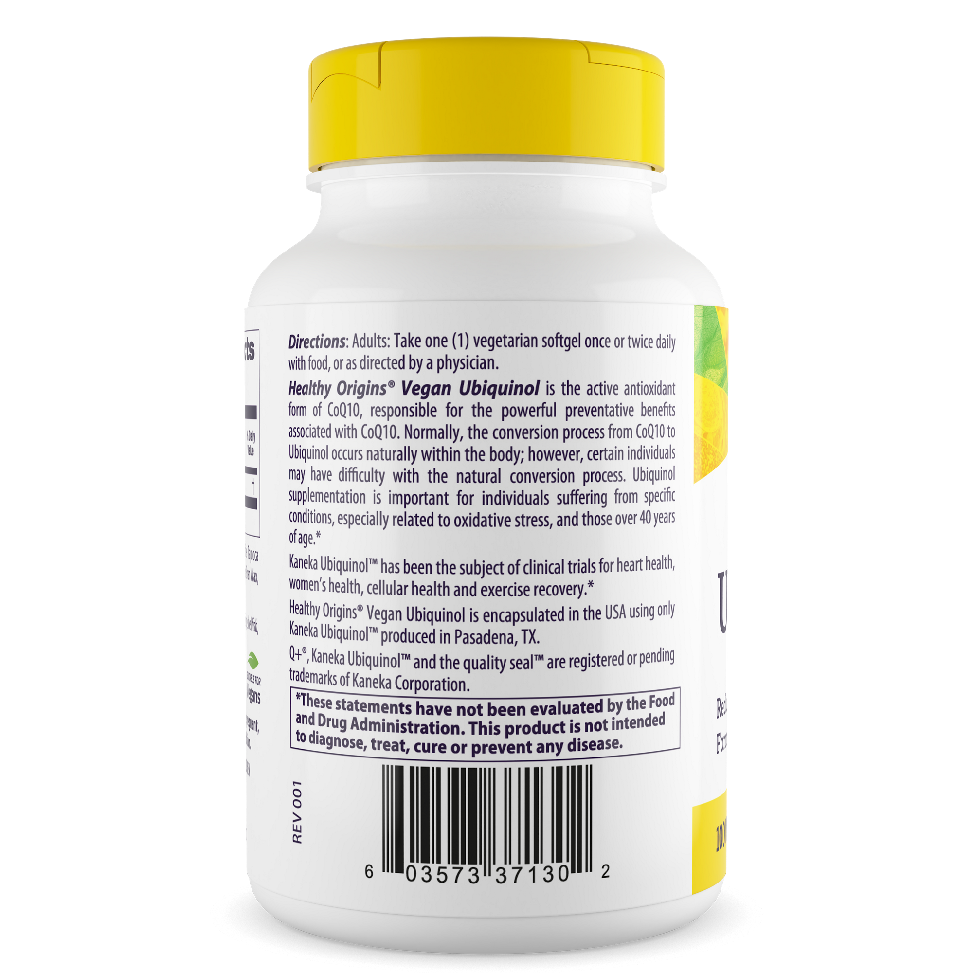 Healthy Origins - Ubiquinol, (Active Form of CoQ10)