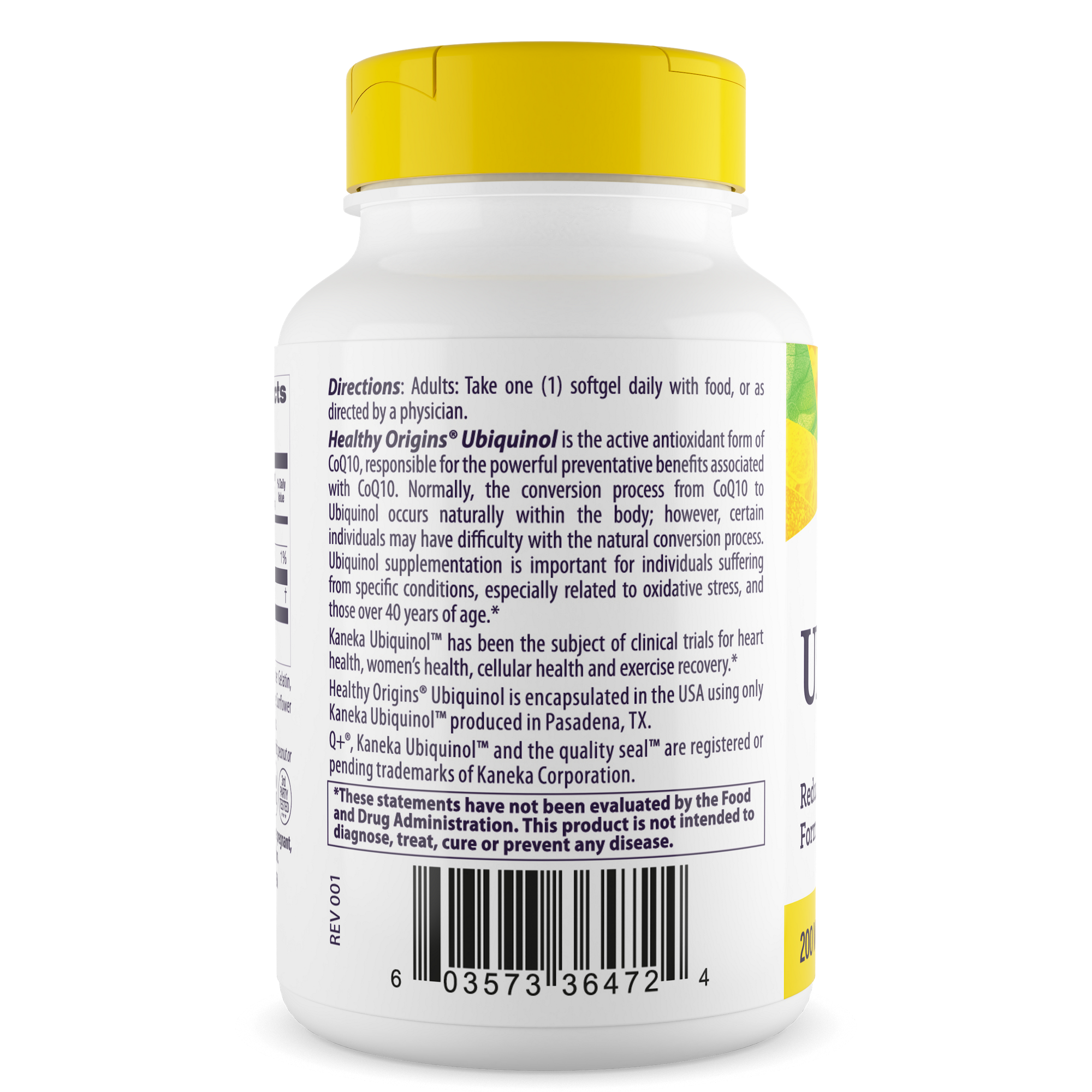 Healthy Origins - Ubiquinol, (Active Form of CoQ10)