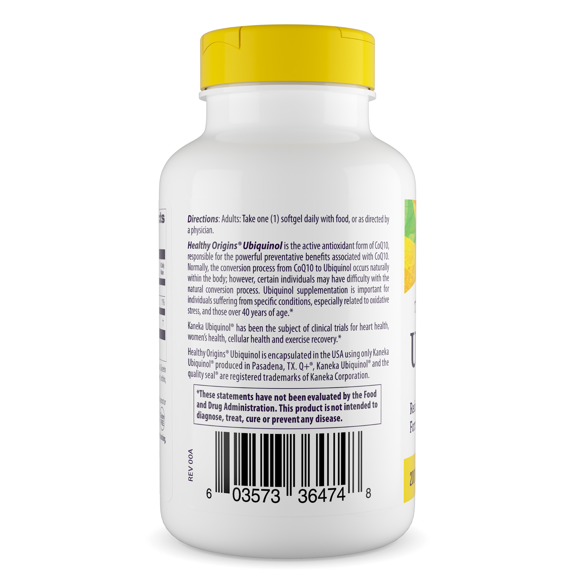 Healthy Origins - Ubiquinol, (forme active de CoQ10)