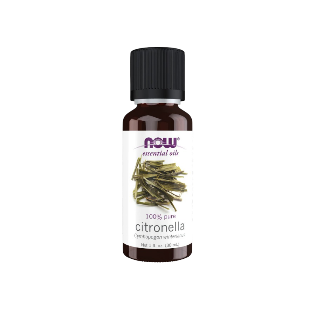 Now - Essential Oils Citronella Oil, 1 fl oz, 30ml(Pack of 2)
