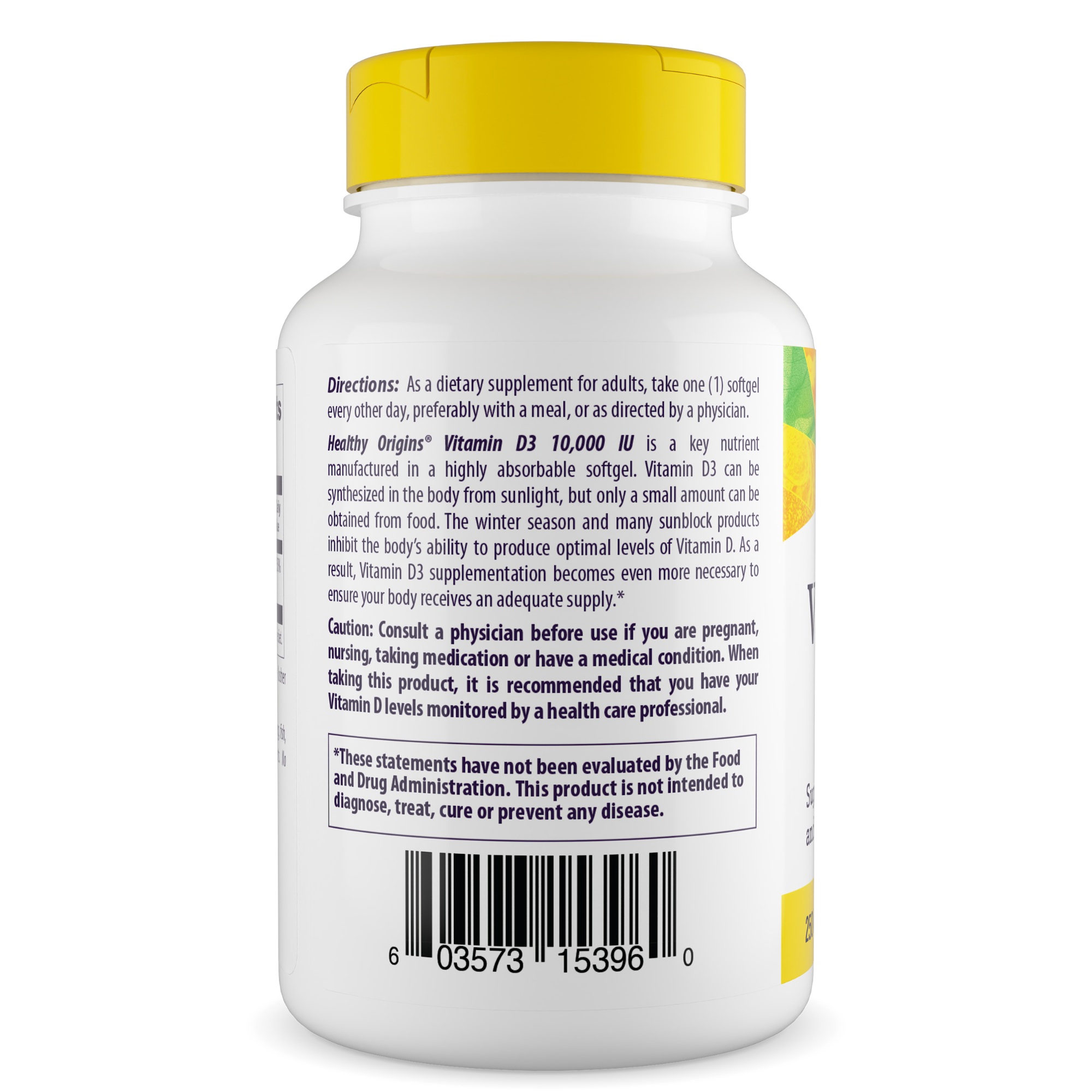 Origines saines - Vitamine D3