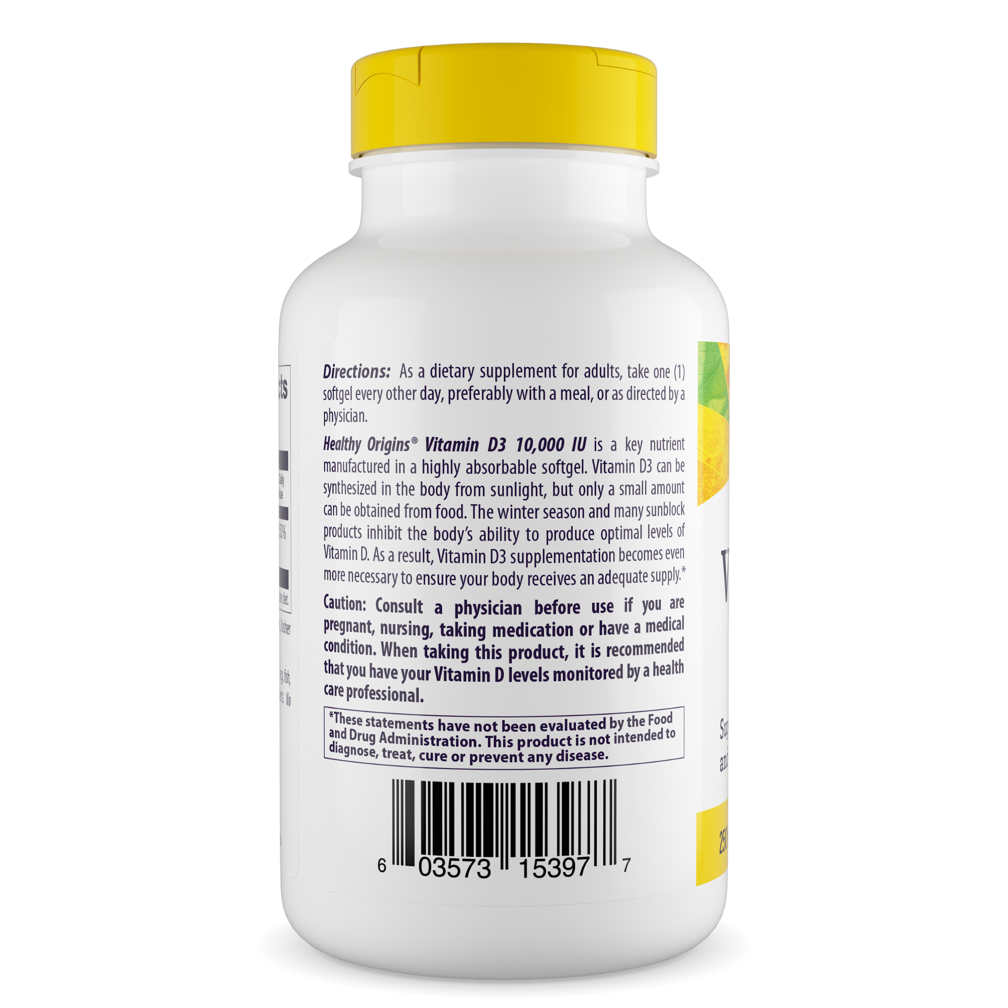 Origines saines - Vitamine D3