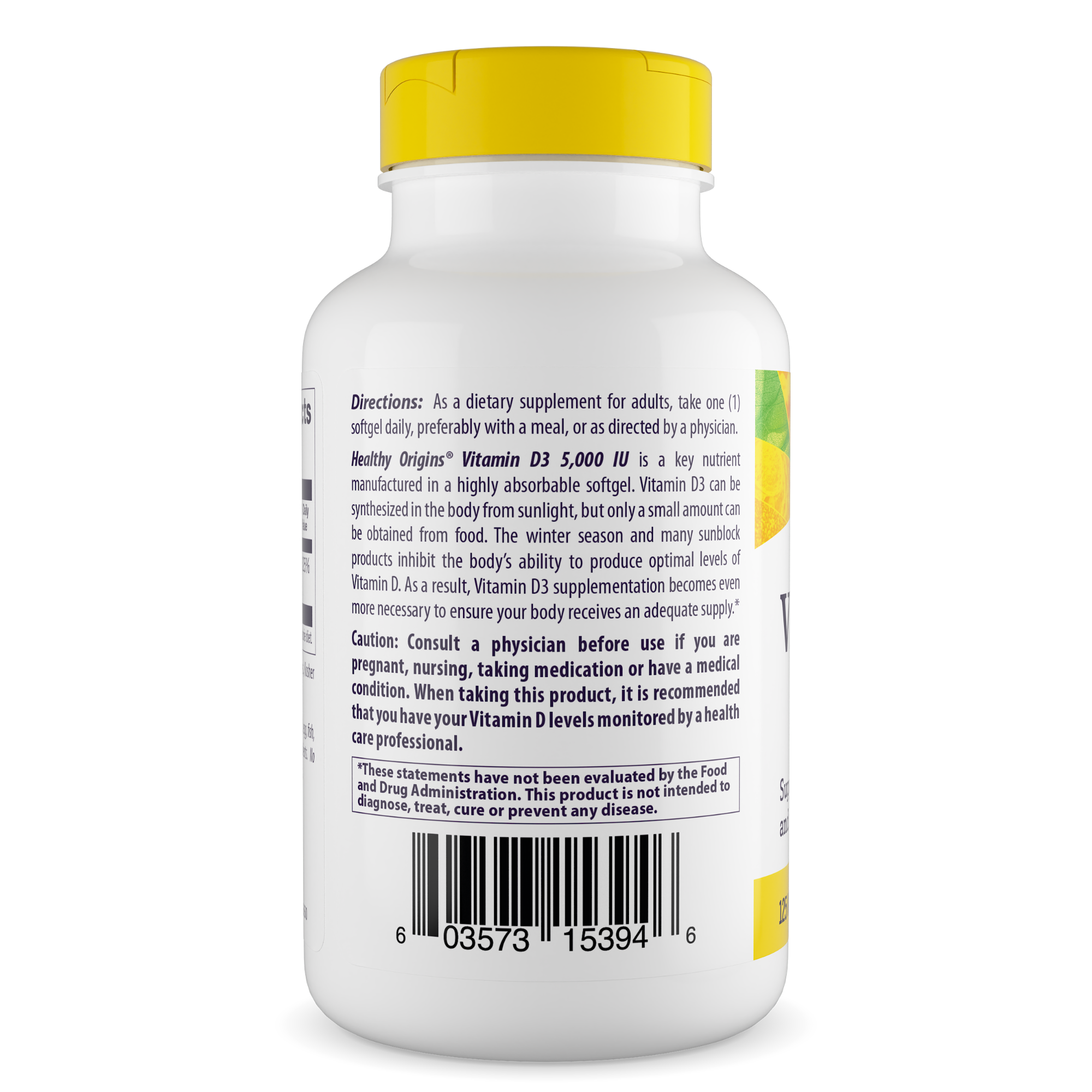 Origines saines - Vitamine D3