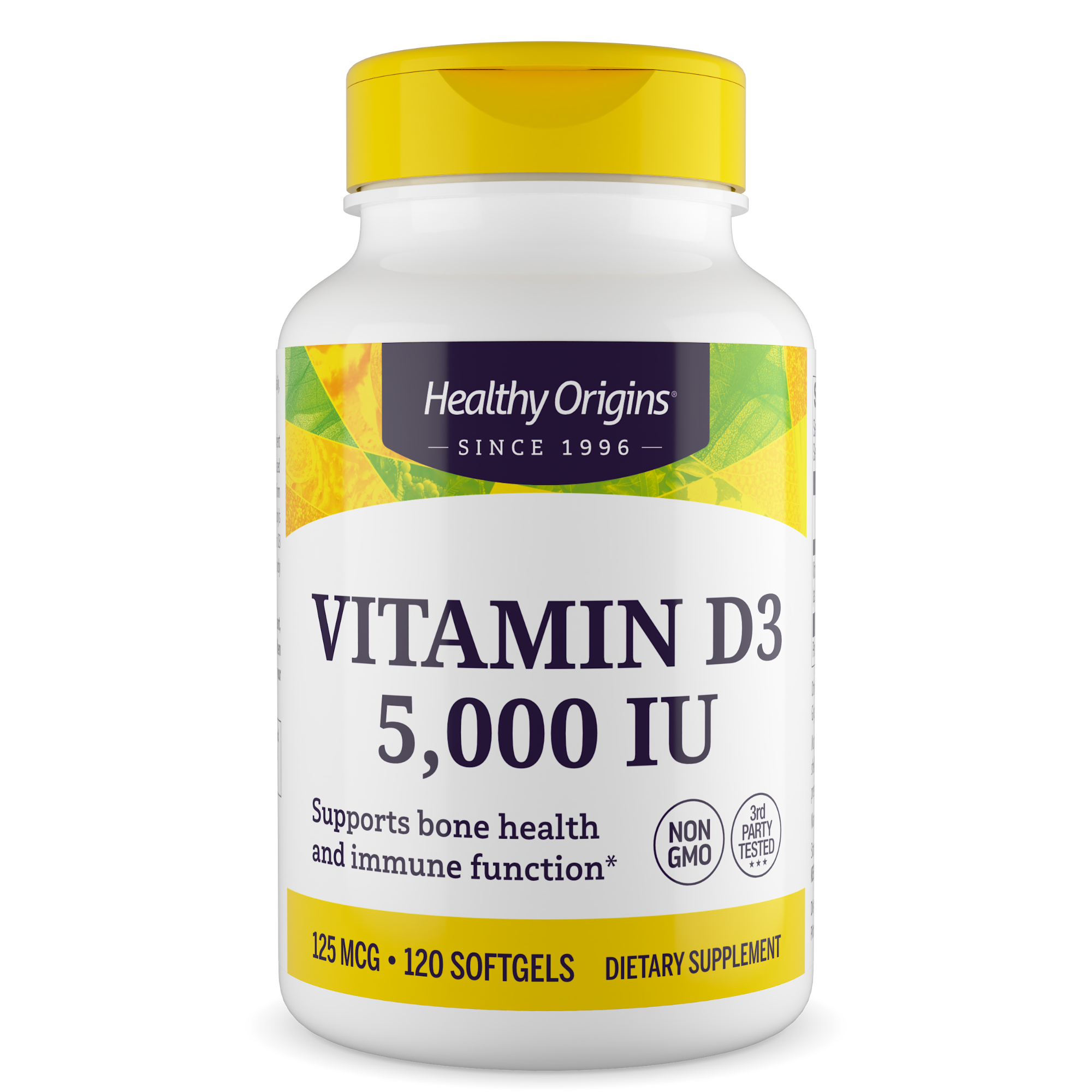 Healthy Origins - Vitamin D3 5,000 IU