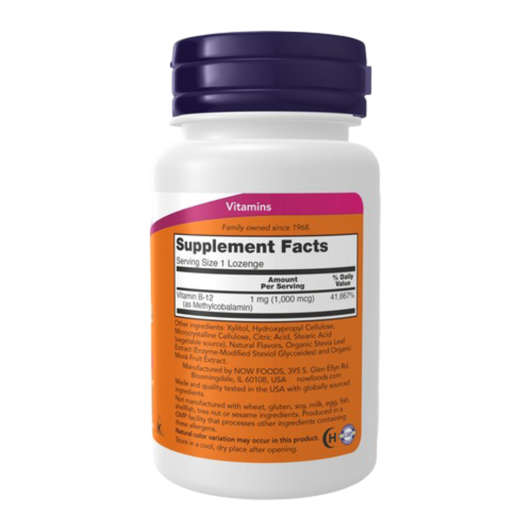 Maintenant - Méthyl B-12 1 000 mcg, 100 pastilles