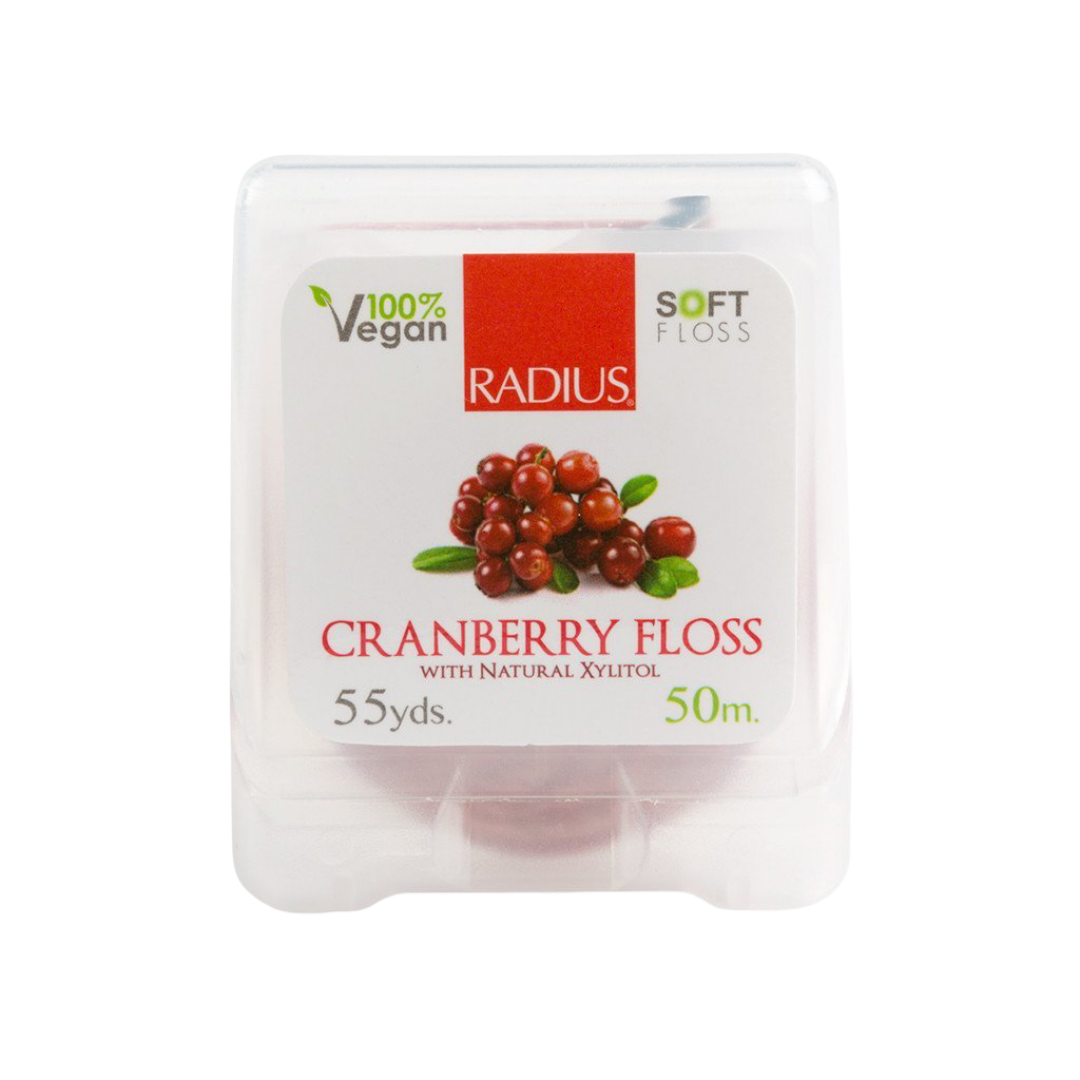 Radius - 純素木糖醇牙線(55 碼)蔓越莓