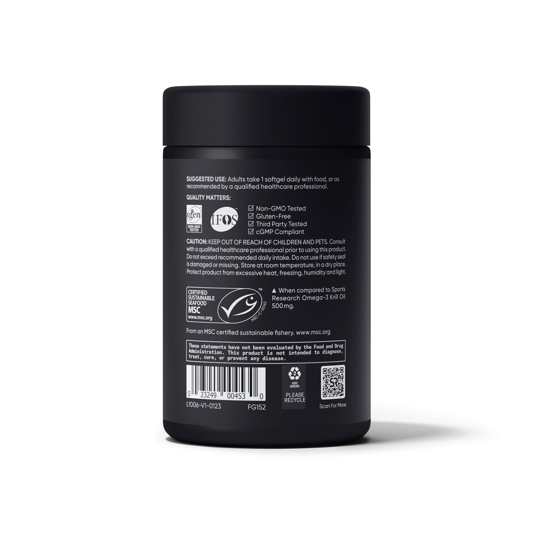 Sports Research - Omega-3 Krill Oil