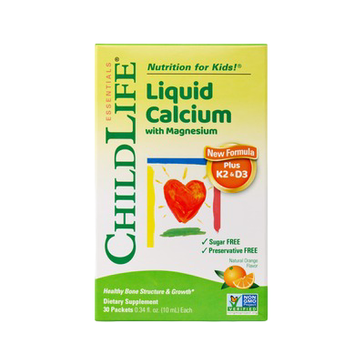 Childlife - Liquid Calcium with Magnesium Stick Packs