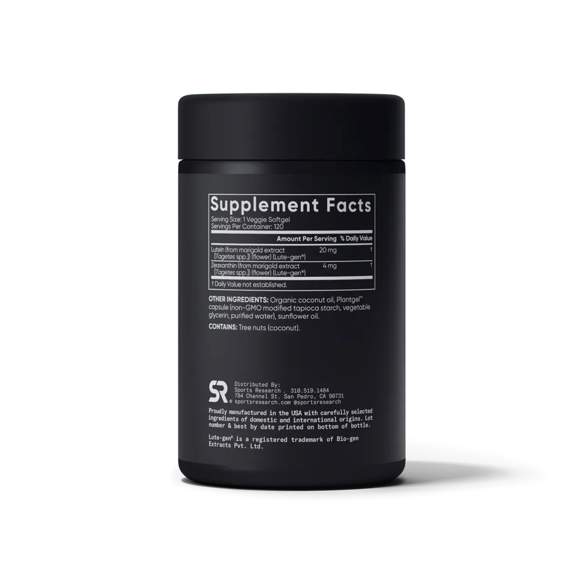 Sports Research - Lutein + Zeaxanthin