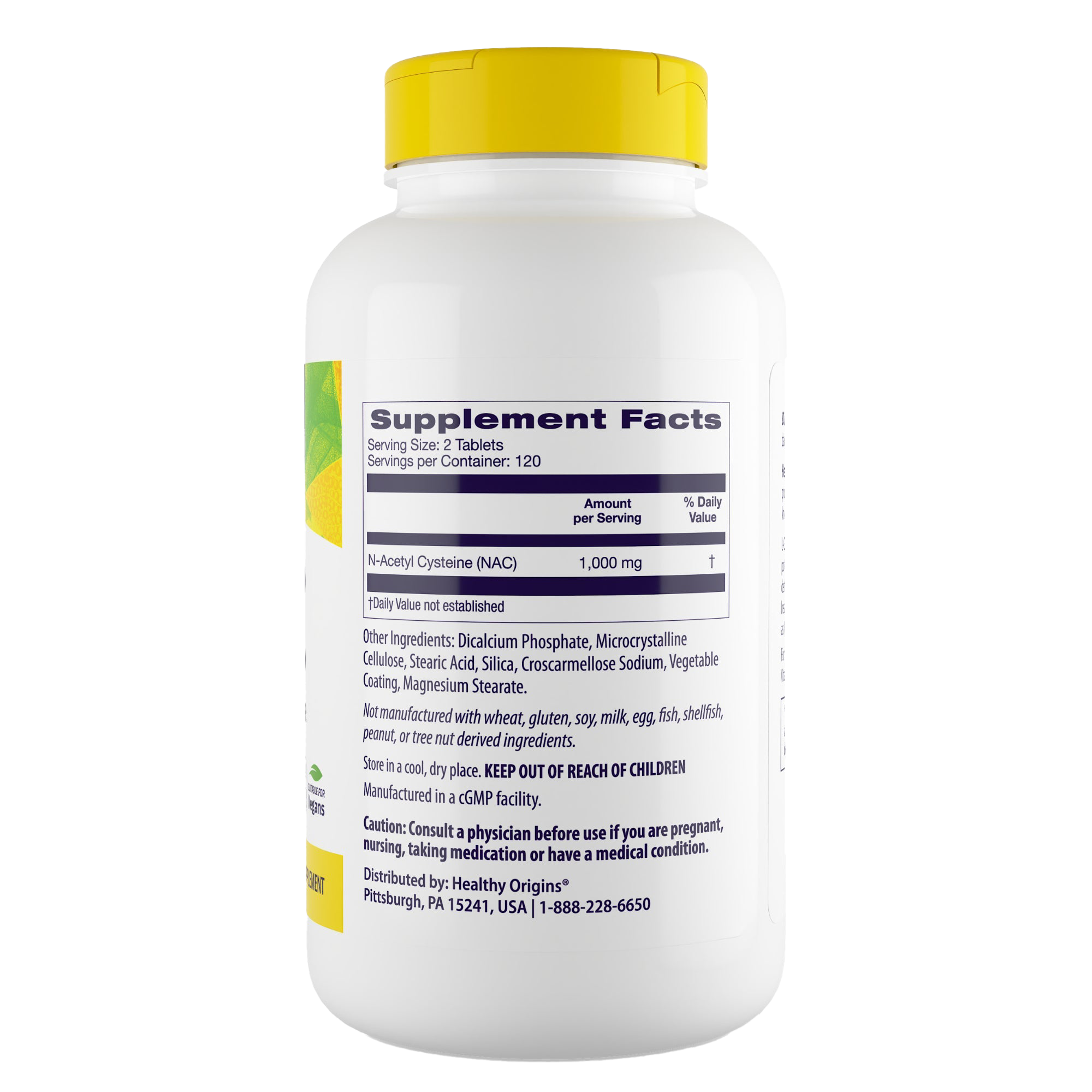 Healthy Origins - NAC (N-Acetyl Cysteine)