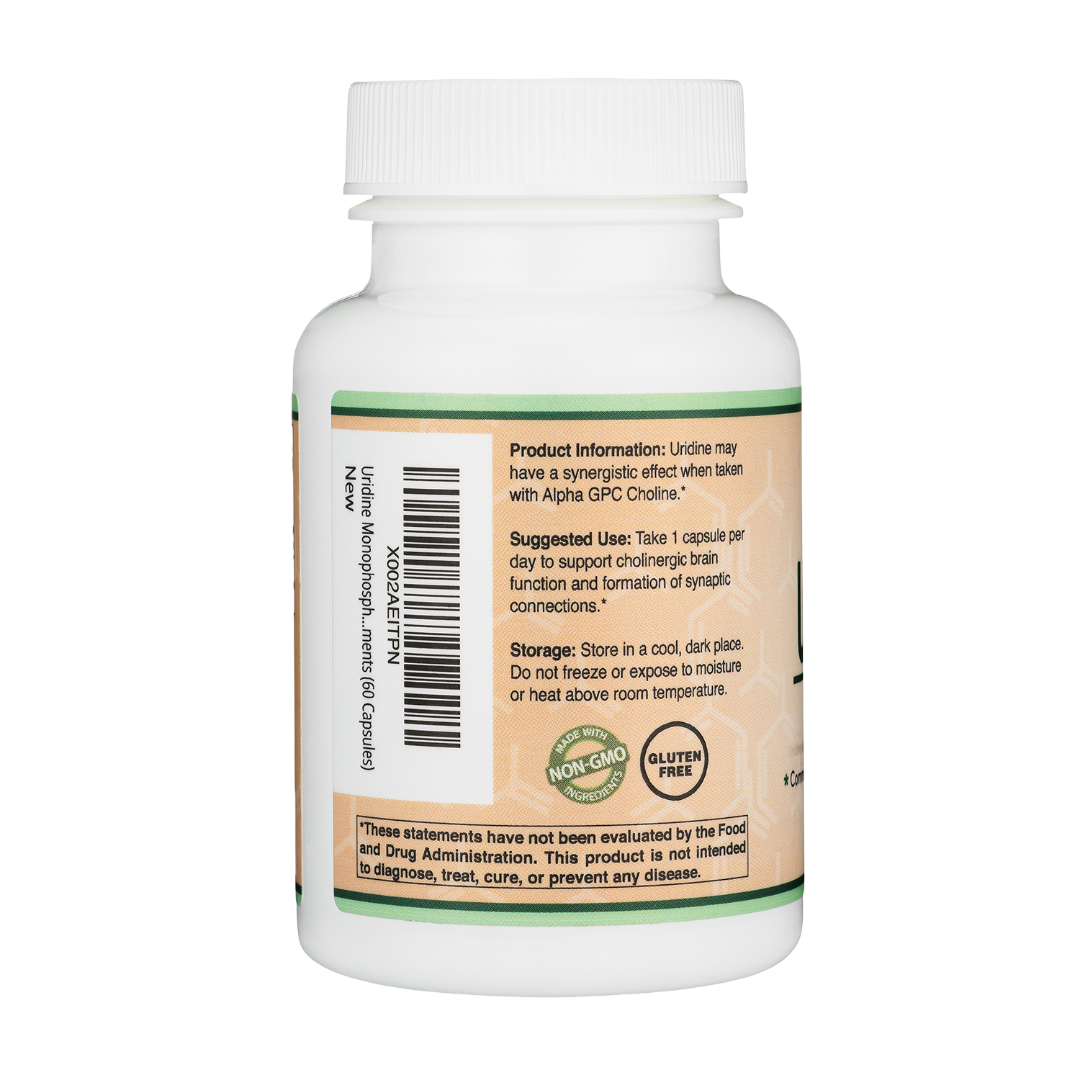 Double Wood - Uridine Monophosphate - 60 x 300 mg capsules