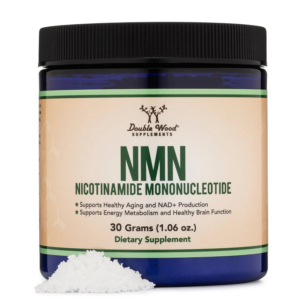 Double Wood - Poudre de mononucléotide nicotinamide - Pot de 30 grammes