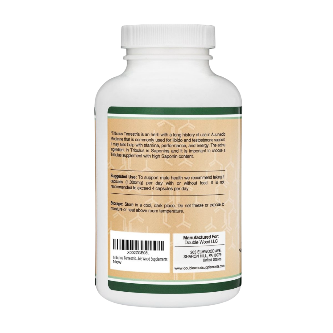 Double Wood - Tribulus Terrestris - Gélules de 210 x 500 mg