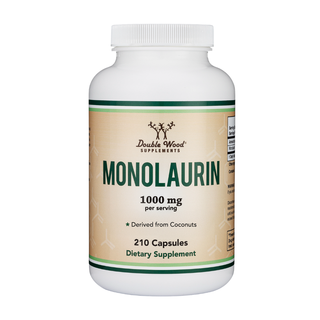 Double Wood - Monolaurine - Gélules 210 x 500 mg