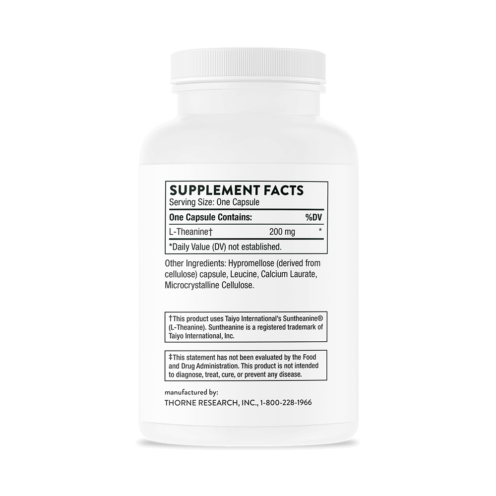 Thorne - Theanine - 90 Capsules