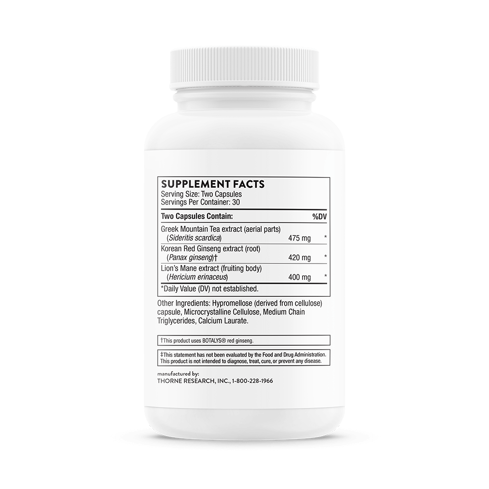 Thorne - Ginseng Plus - 60 Capules