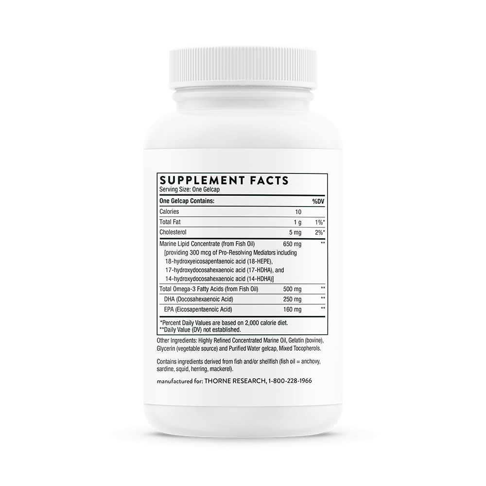 Thorne - Pro-Resolving Mediators - 60 Gelcaps