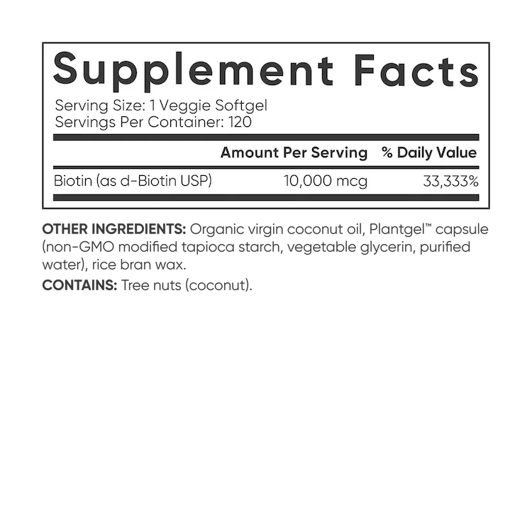 Sports Research - Biotin with Organic Coconut Oil