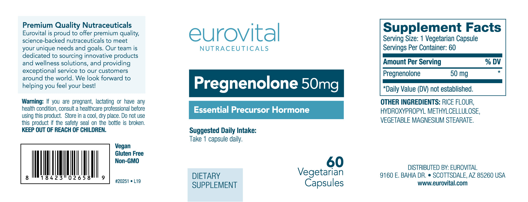 EuroVital - Pregnenolone